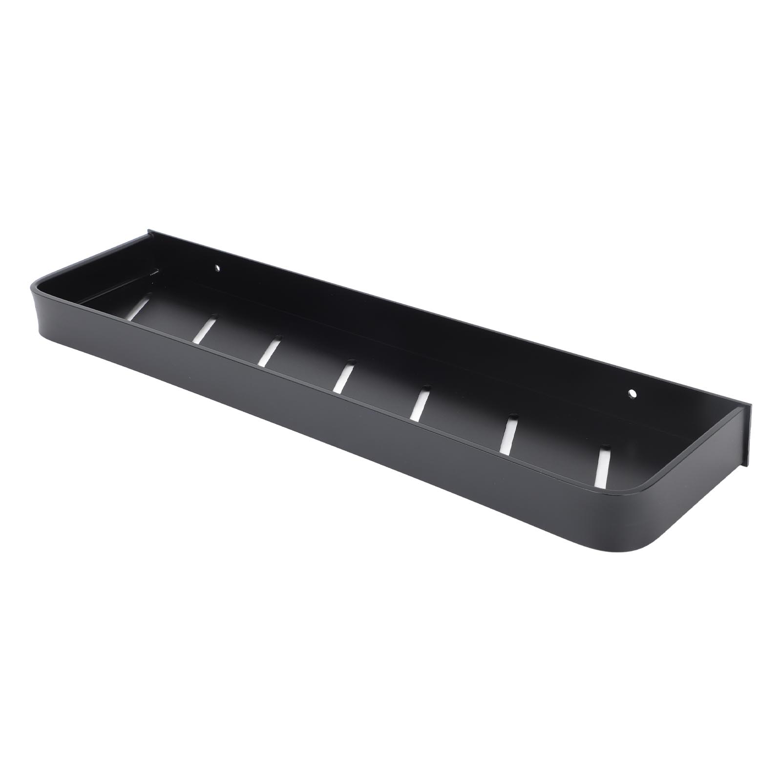 50 Cm Große, Wandmontierte Duschablage Aus Aluminium Mit Haken, Großes Fassungsvermögen, Vielseitiger Organizer Für Bad Und Wc