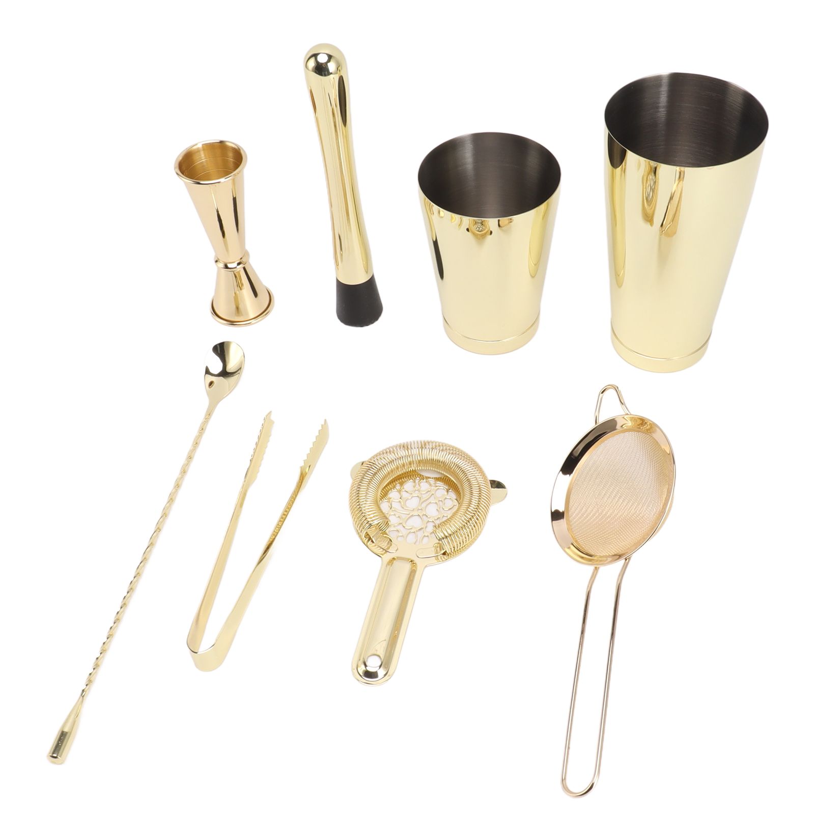 Barkeeper-set Aus Edelstahl, Boston-shaker-set Mit Guter Wärmespeicherung, Barwerkzeug-set Typ B