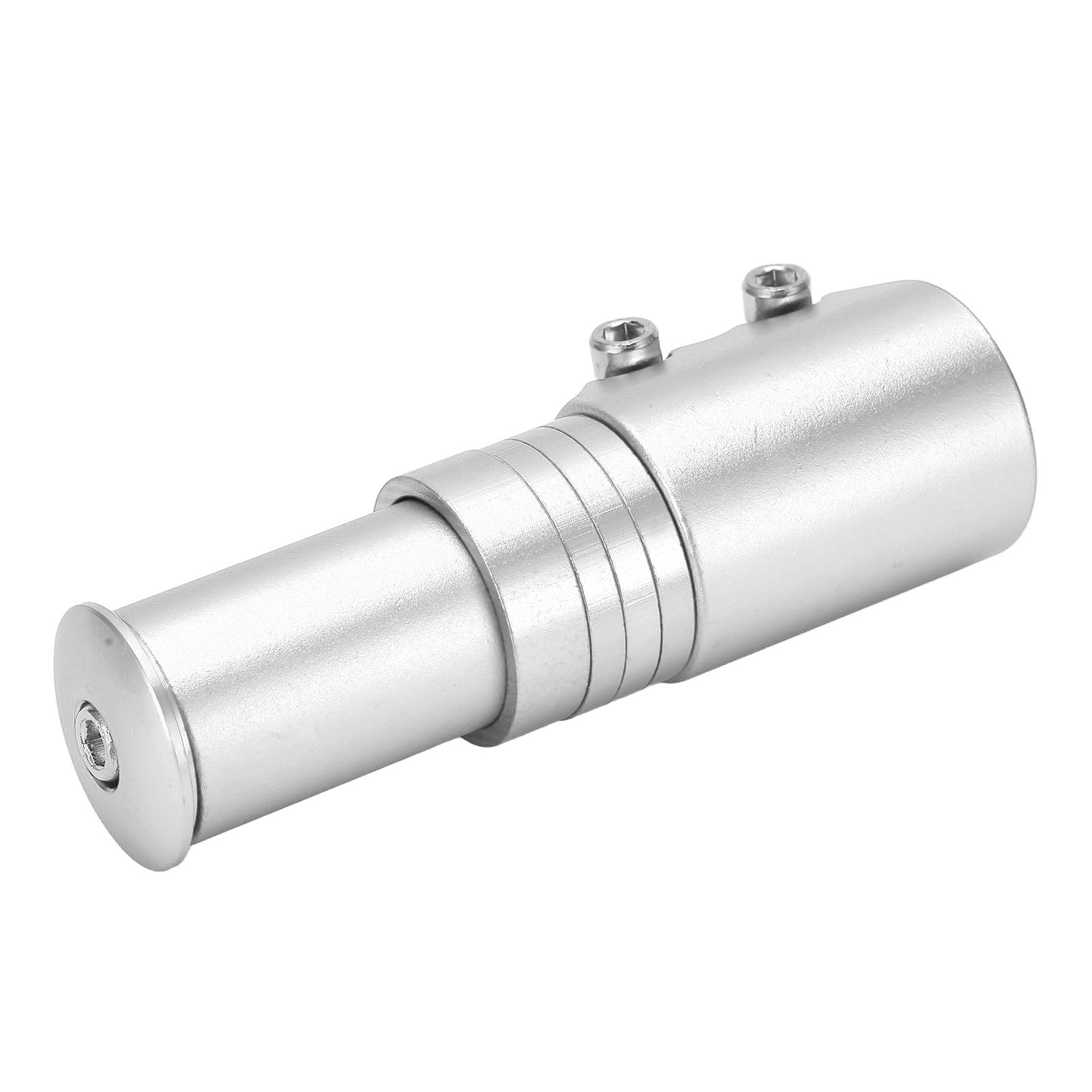 Lenkerhalterung Aus Aluminiumlegierung Für Mountainbikes, Erhöhter Vorbauadapter Für 28,6-mm-federgabeln, Silber
