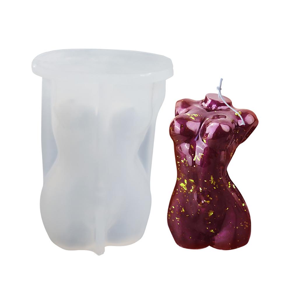 3d-silikonform Für Den Menschlichen Körper, Weibliche Und Männliche Körperformen Für Harz, Kerzen, Schokolade Und Diy-seife