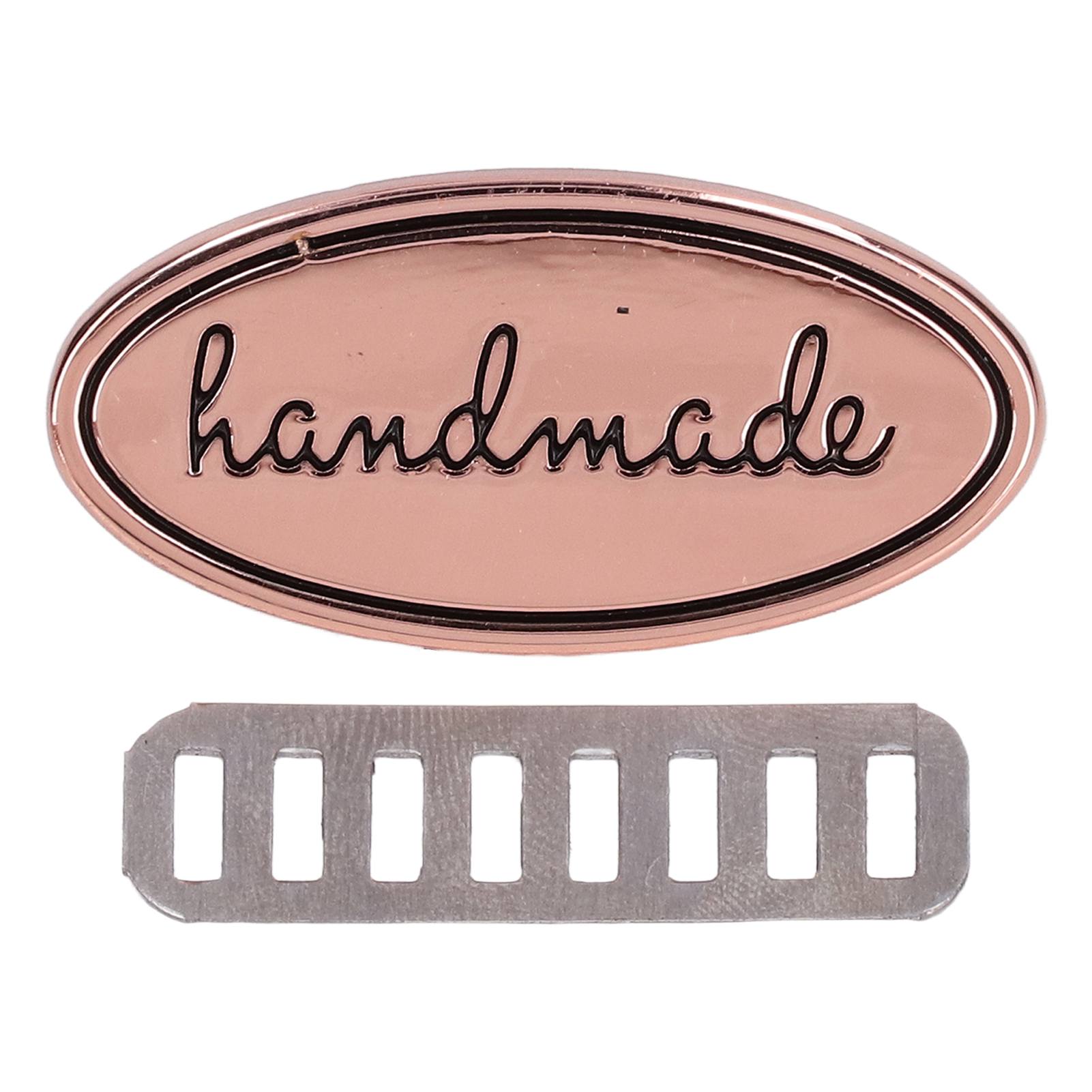 Handgefertigte Etiketten, Verschiedene Farben Erhältlich, Umweltfreundlich, Langlebig, Exquisite Etiketten Für Diy-taschen Und Geldbörsen, Roségold.