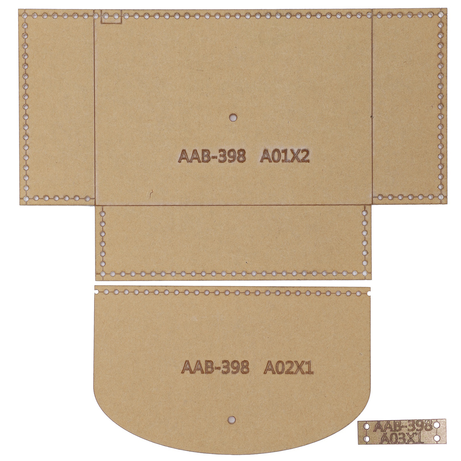 Acryl-schablonen Für Selbstgemachte Geldbörsen, Ledergeldbörsenform, Bastelzubehör