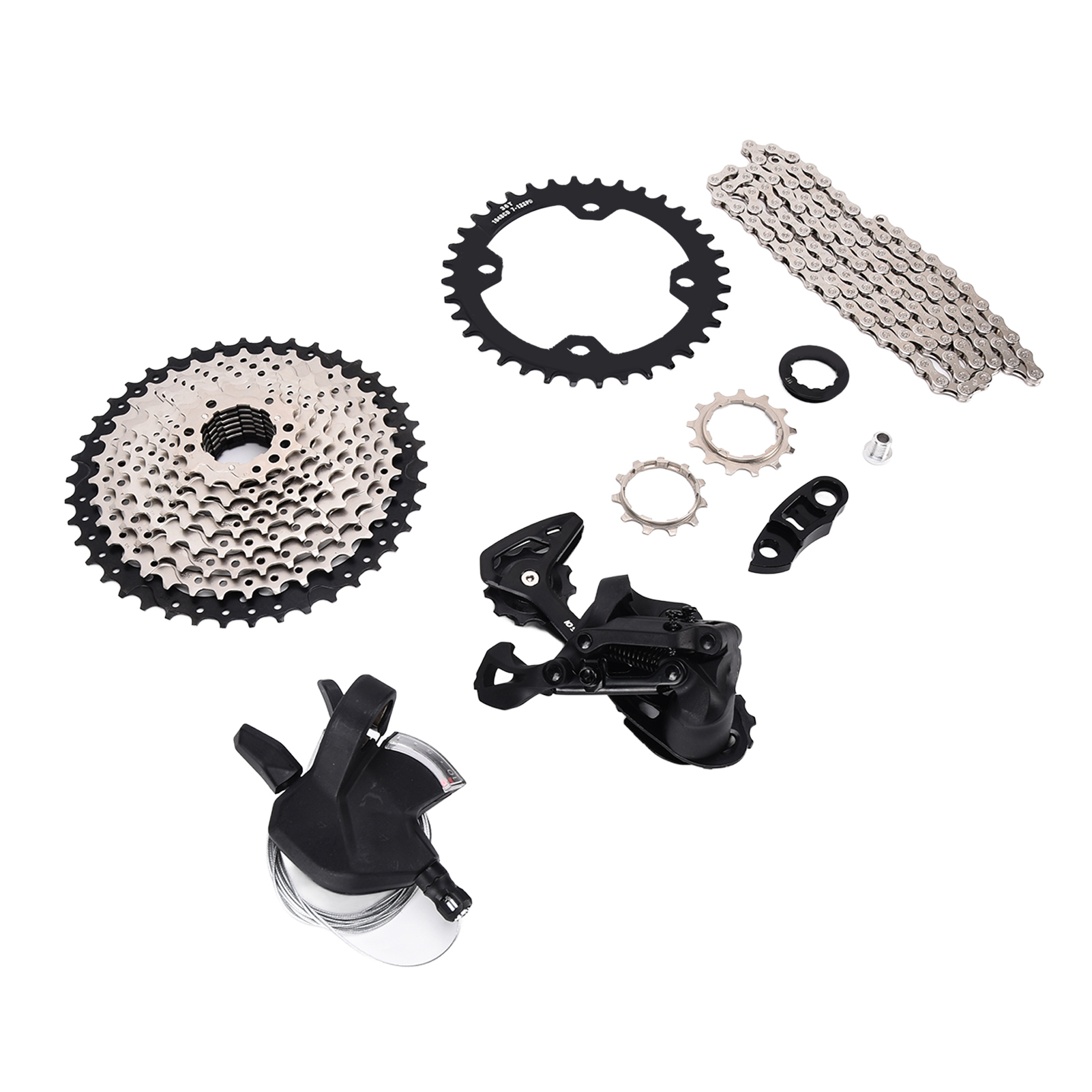 A7 1x10-gang-mountainbike-antriebssatz, Schaltwerk Und 10-fach-schalthebel