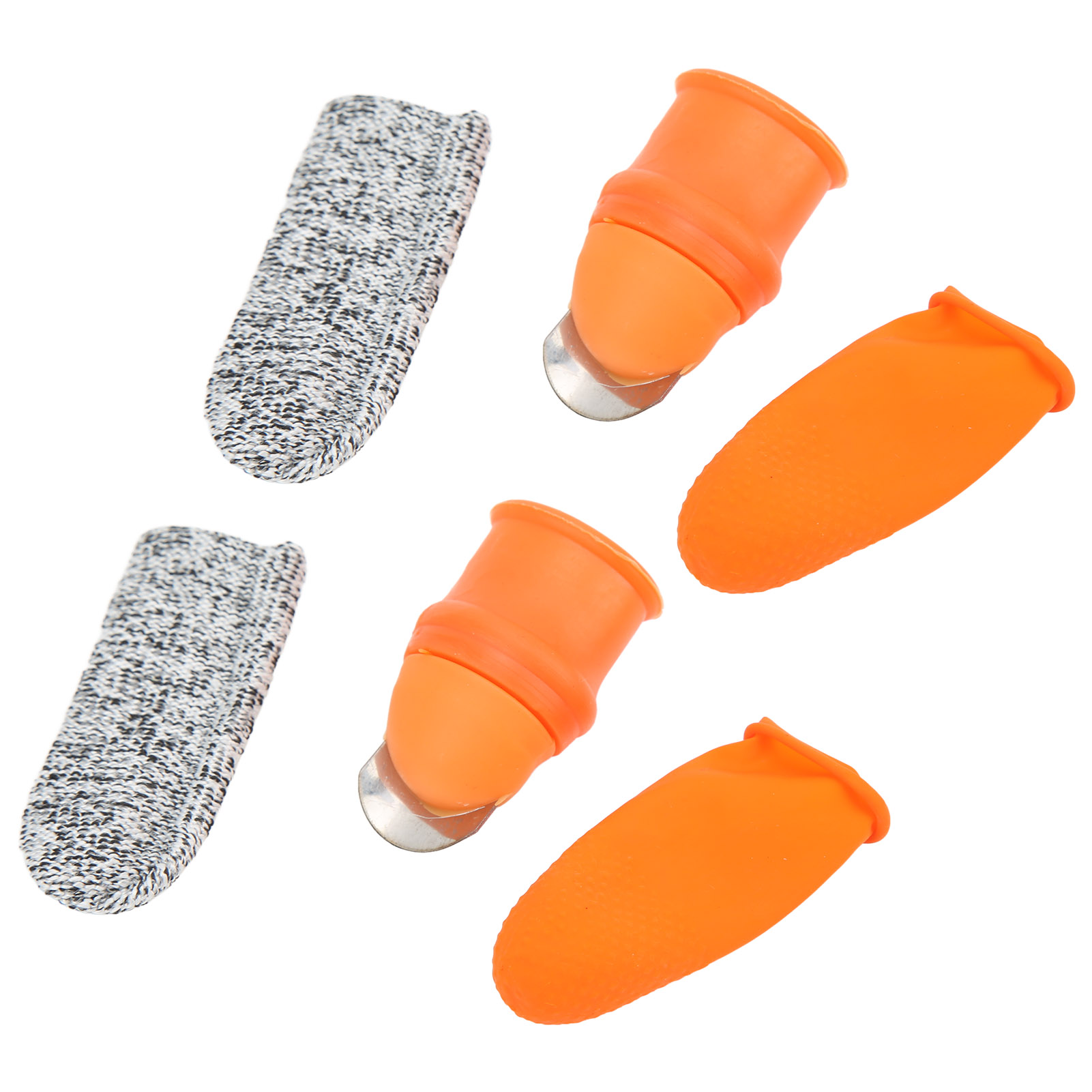 Leichtes Daumenmesser Zum Gemüsepflücken, Gartengerät Mit Fingerschutz Aus Gummi Und Nylon