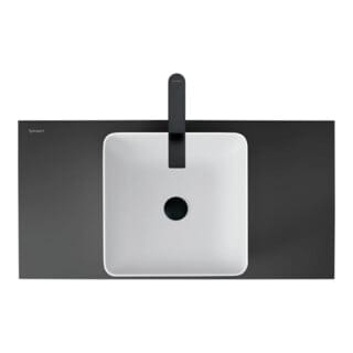 Duravit Schaftventil d 72mm, f WT ohne Überlauf, schwarz matt