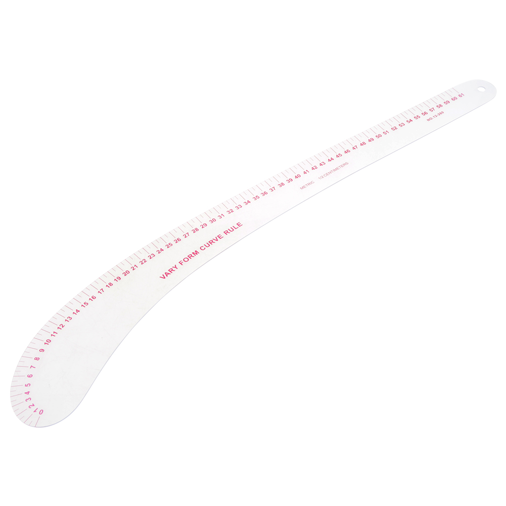 L-förmiges Nählineal Aus Kunststoff, Professionelles Messwerkzeug Für Schneiderei Und Bastelarbeiten, 12 Zoll (260 Mm)