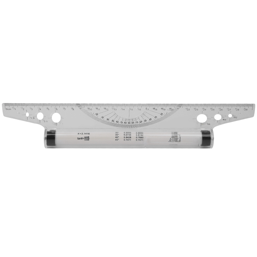 30 Cm Parallel-rolllineal, Technisches Zeichen- Und Winkelmesswerkzeug Für Künstler Und Architekten