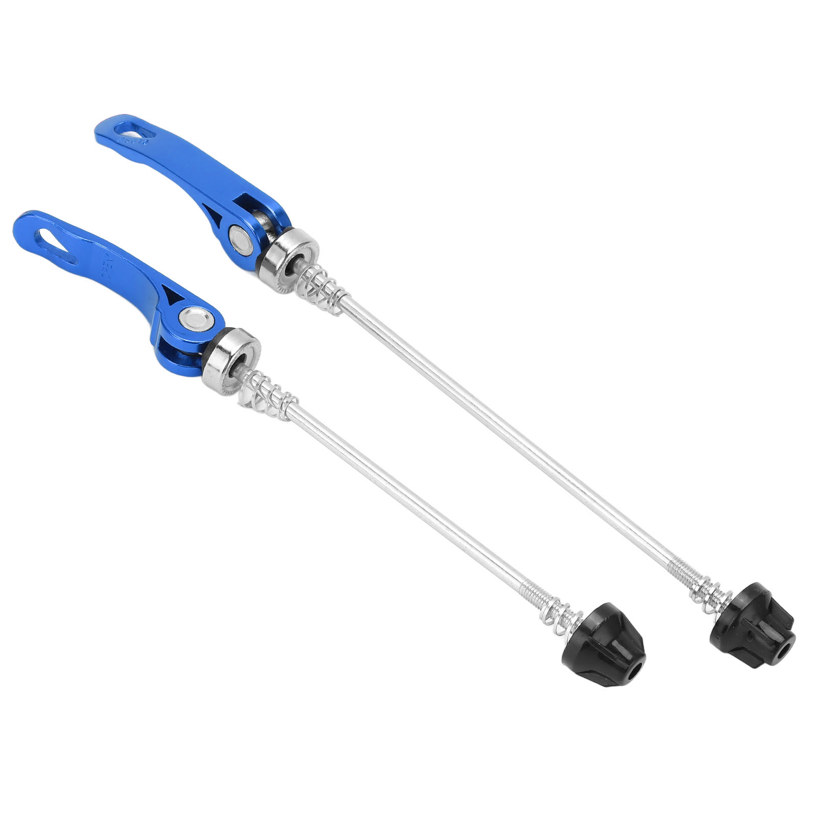 Zweiteiliger Schnellspannhebel Für Fahrradnaben (145 Mm Vorne, 185 Mm Hinten) – Verschleißfeste Schnellspannachse, Blau