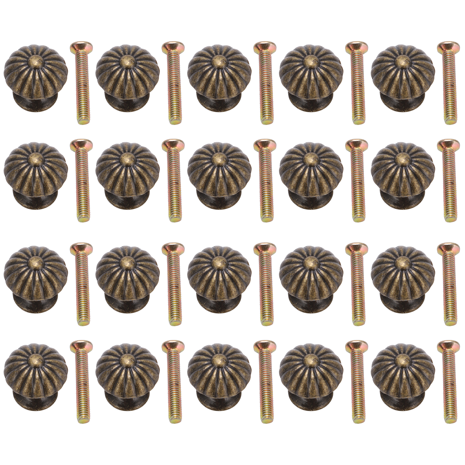 20 Vintage Mini-pilz-schubladengriffe, Möbelknöpfe Für Schmuckkästchen