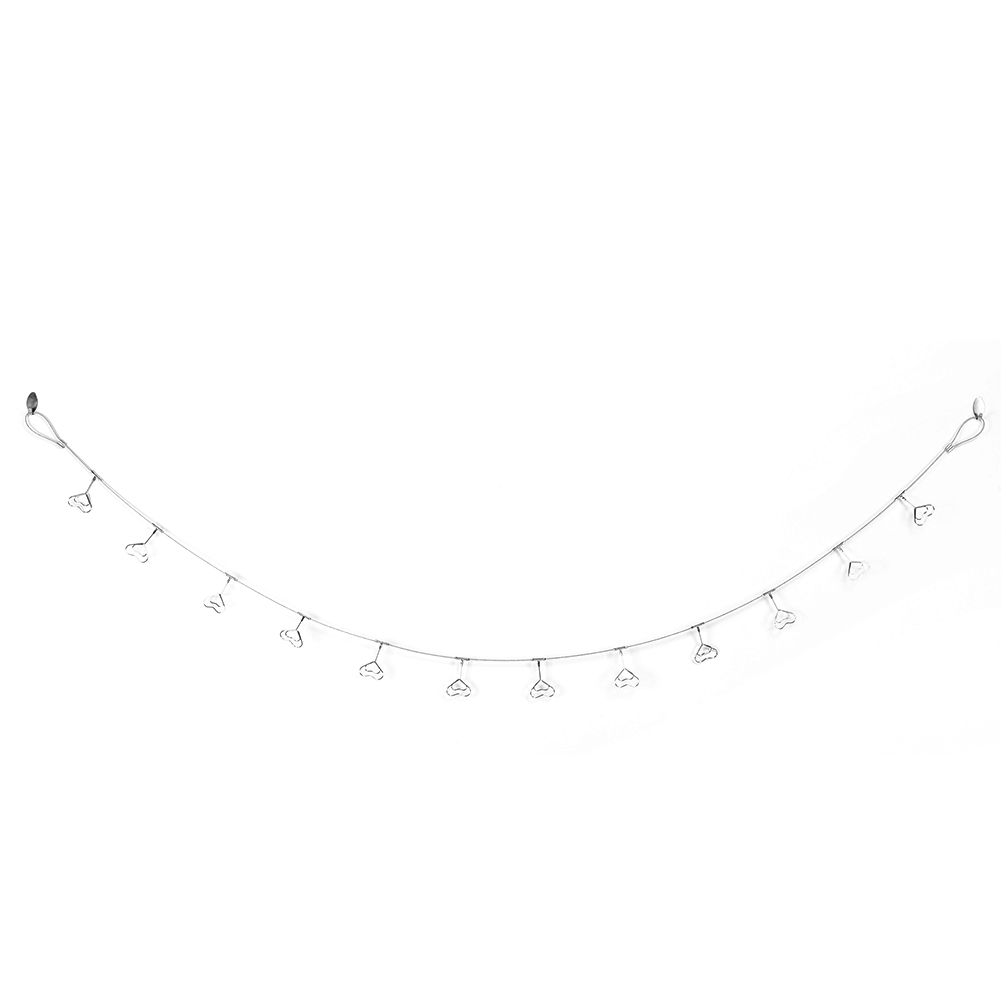 Herzförmige Fotohalter Zum Aufhängen, Drahtclips Aus Stahl, Wanddekoration Zur Präsentation Von Bildern