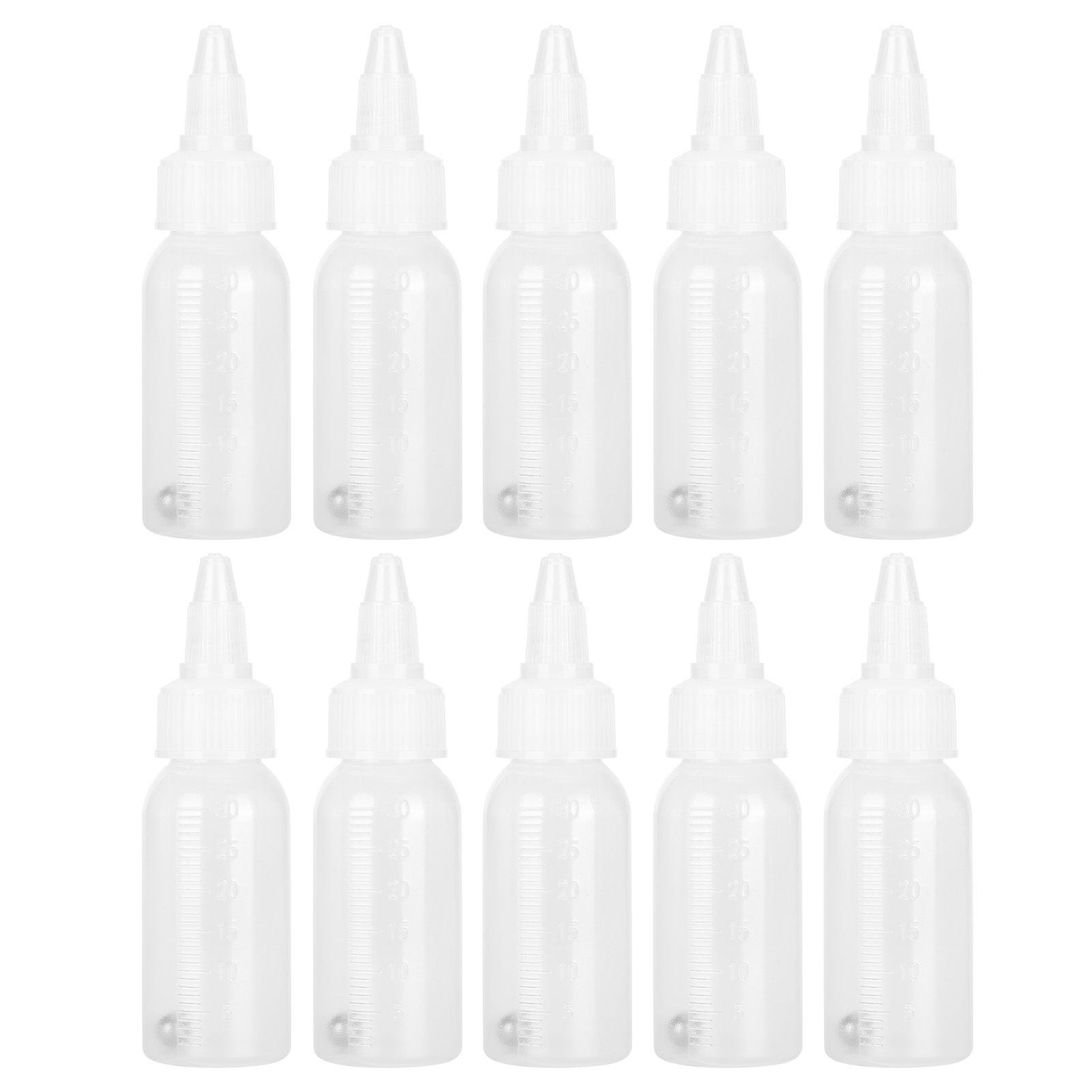 30 Ml Leere Flasche Mit Korrosionsbeständiger Sprühfarbe, Gewürzbehälter Mit Skala