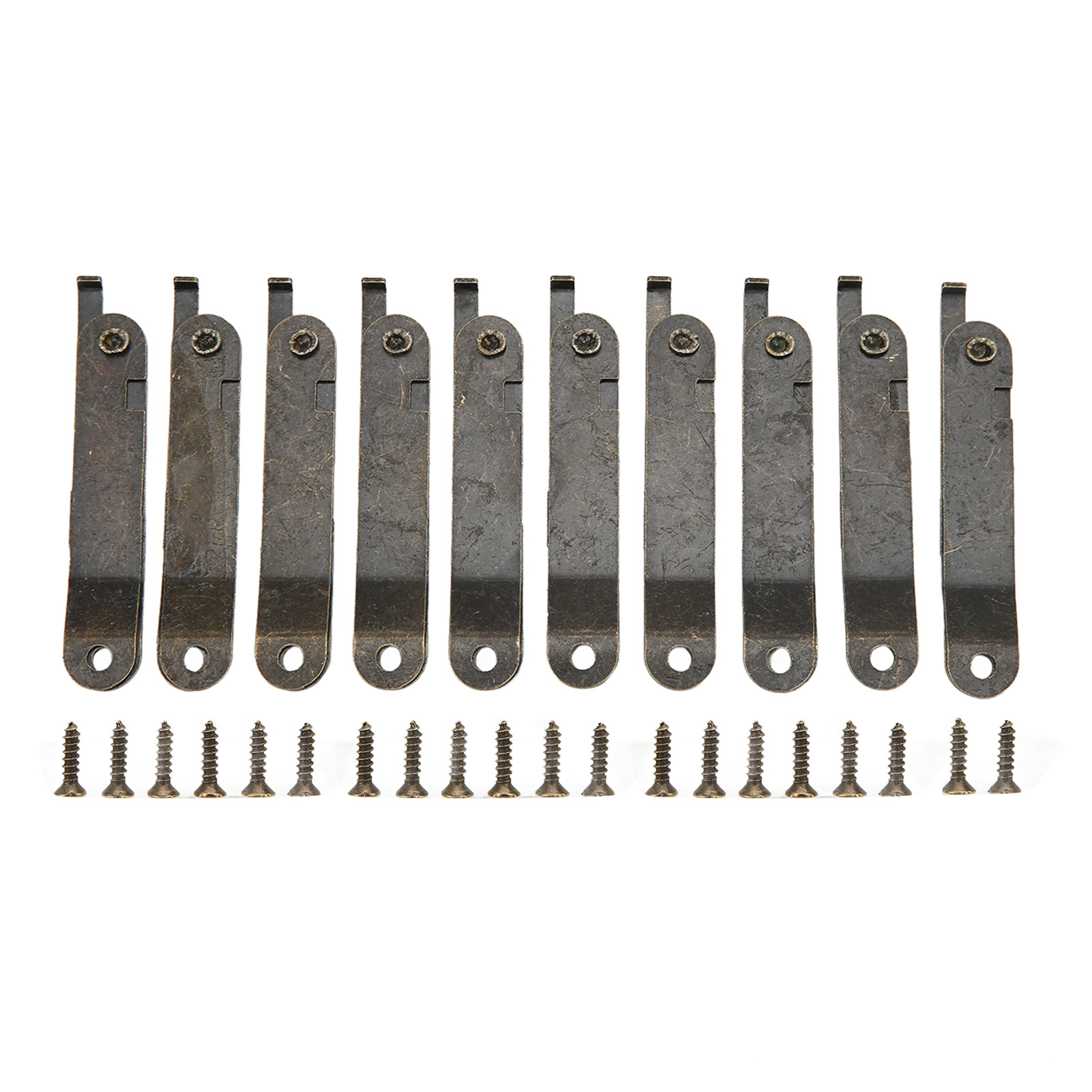 Set Mit 10 Klappbaren Eisenscharnieren, Rost- Und Korrosionsbeständig, Für Holzkisten, Schmuckkästchen Und Schränke