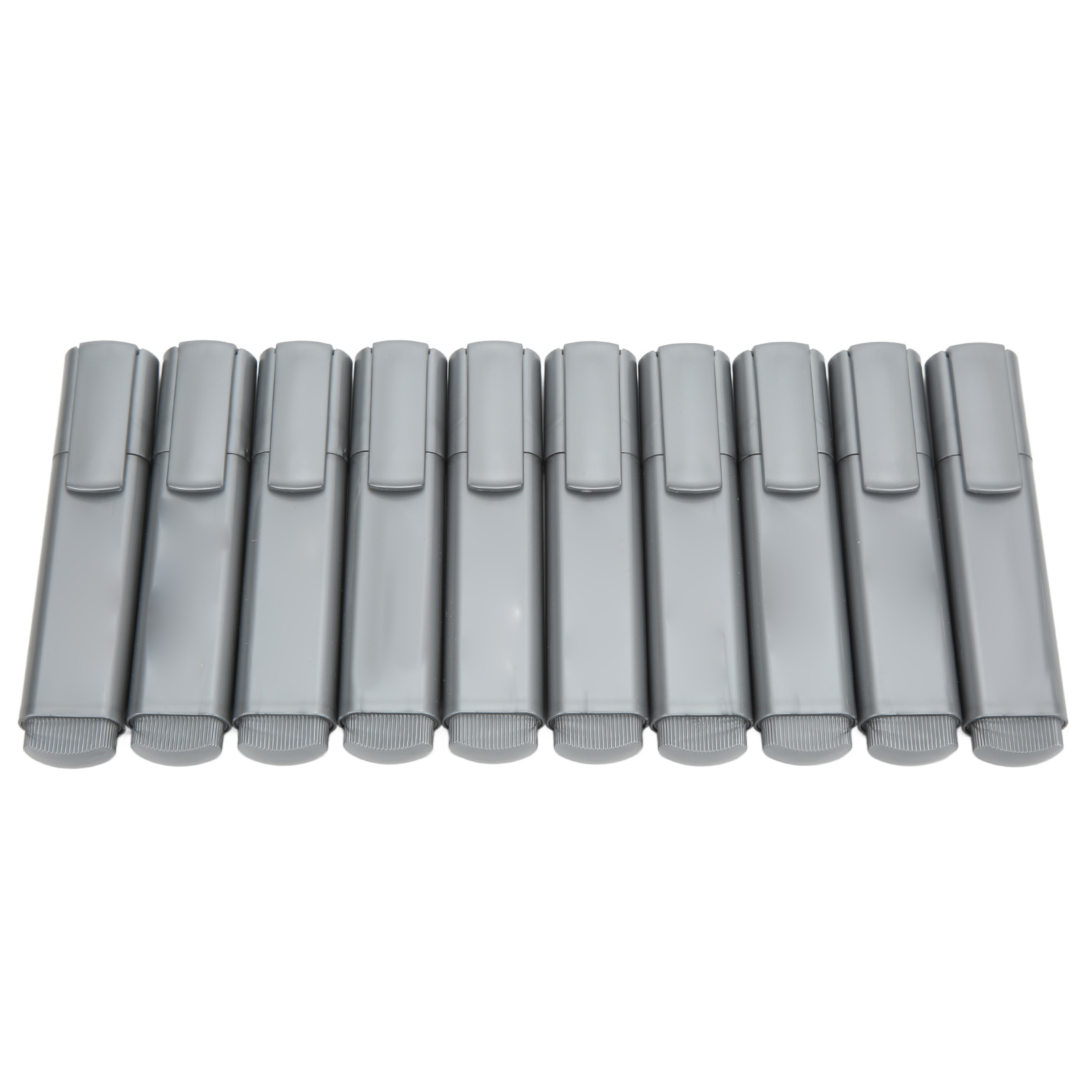 10 Metallic-textmarker, Leuchtende Farben, Geruchlos, Gleichmäßig, Ergonomisches Design, Fleckenbeständig, Permanent