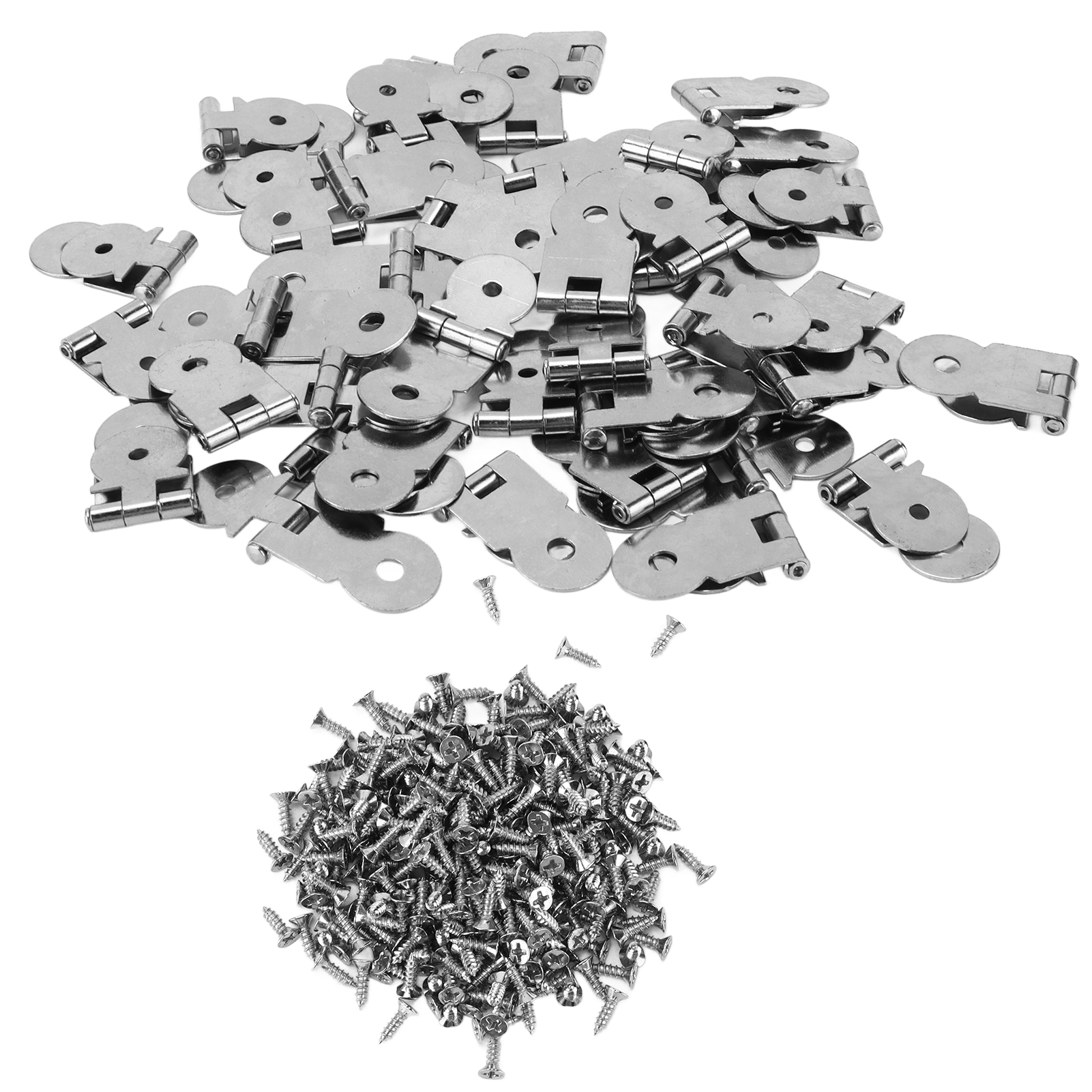 50 Retro-scharniere Aus Robustem Eisen, Elegante Formen, Ersatzteile Für Holzmöbel