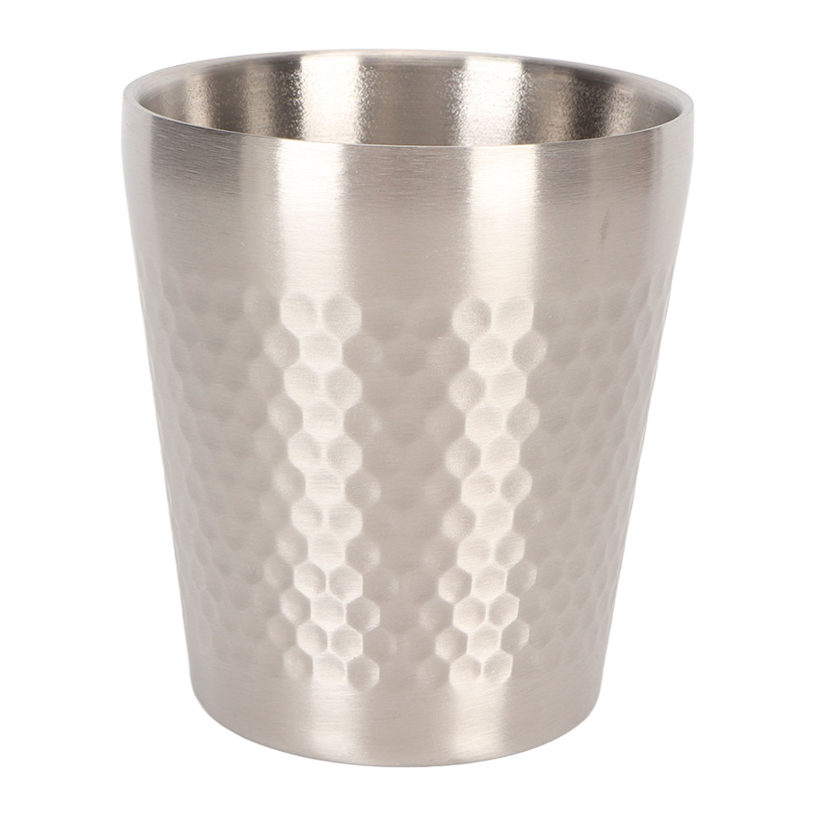 Set Aus 2 Edelstahlbechern 304 À 260 Ml, Geeignet Für Kaffee Oder Heißes/kaltes Wasser, Vielseitig Einsetzbar: Restaurant, Büro, Camping.