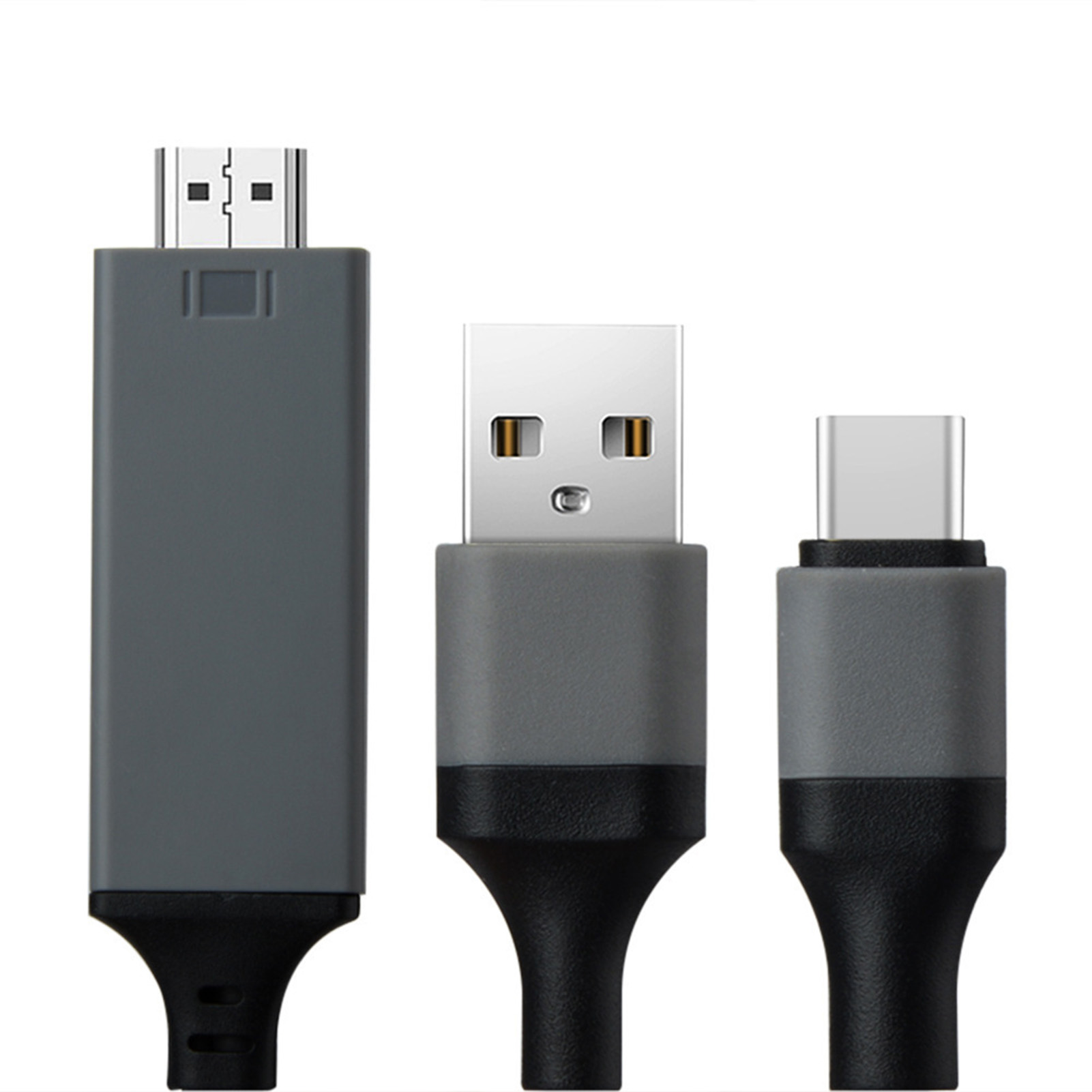 M Usb-c-auf-hdmi-adapterkabel, Audio-video-konverter Mit Ladefunktion, Multimedia-anschlusskabel