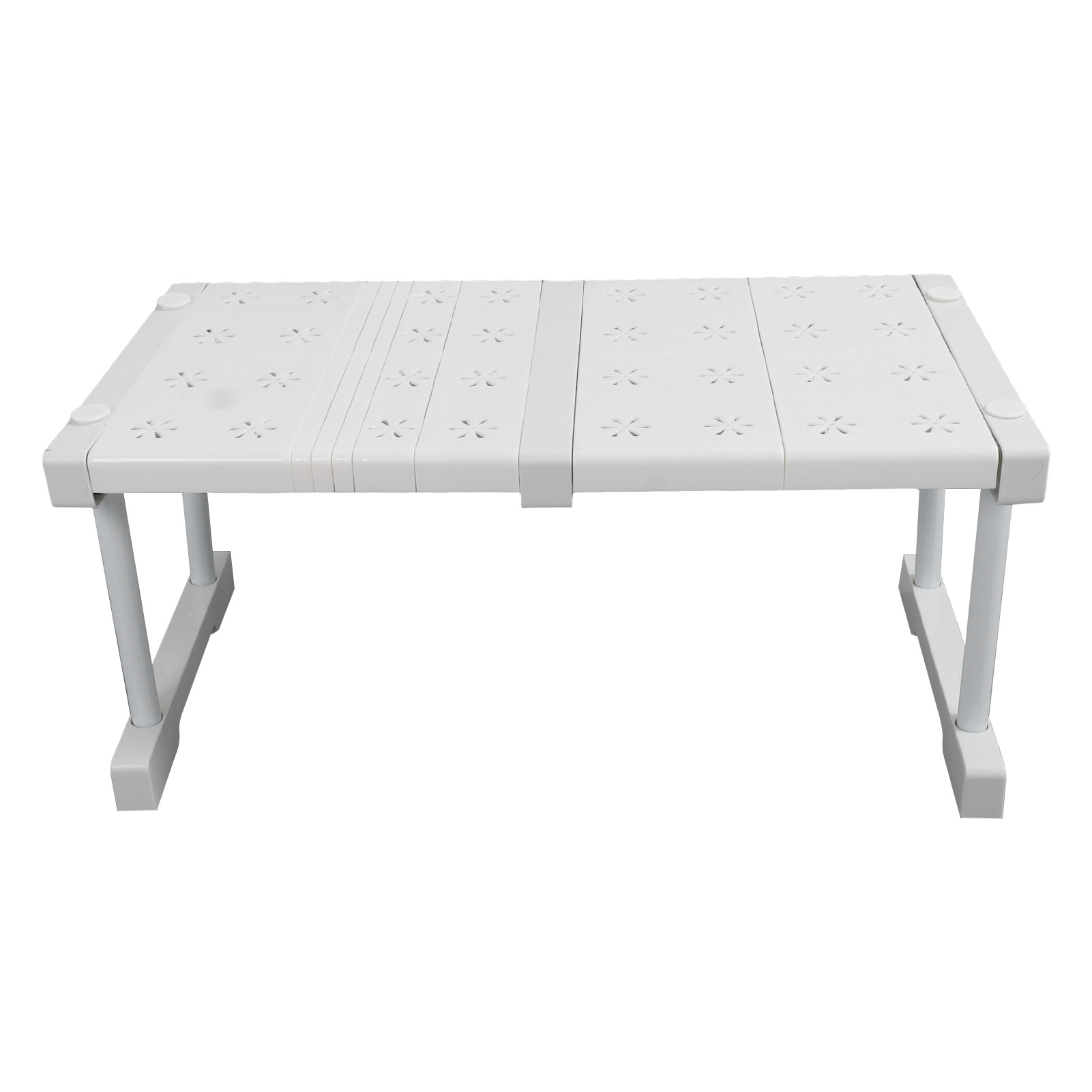 24 Cm Breit, 22 Cm Hoch, Verstellbare Länge Von 94 Bis 122 Cm, Schraubenloses, Ausziehbares Regal, Platzsparender Kleiderschrank-organizer
