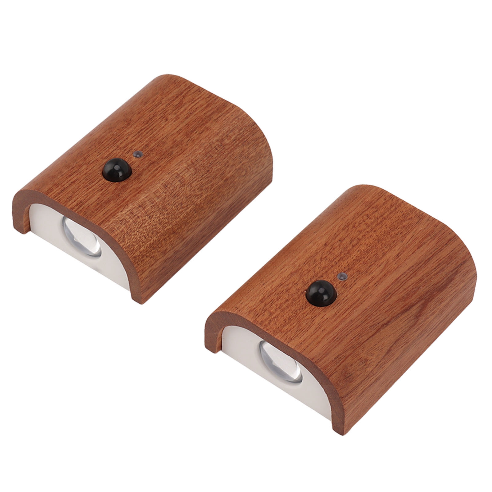 Flurleuchten, Smarte Holz-nachtlichter Mit Bewegungsmelder, Für Treppen, Usb-aufladbar, Magnetische Wandhalterung, Led