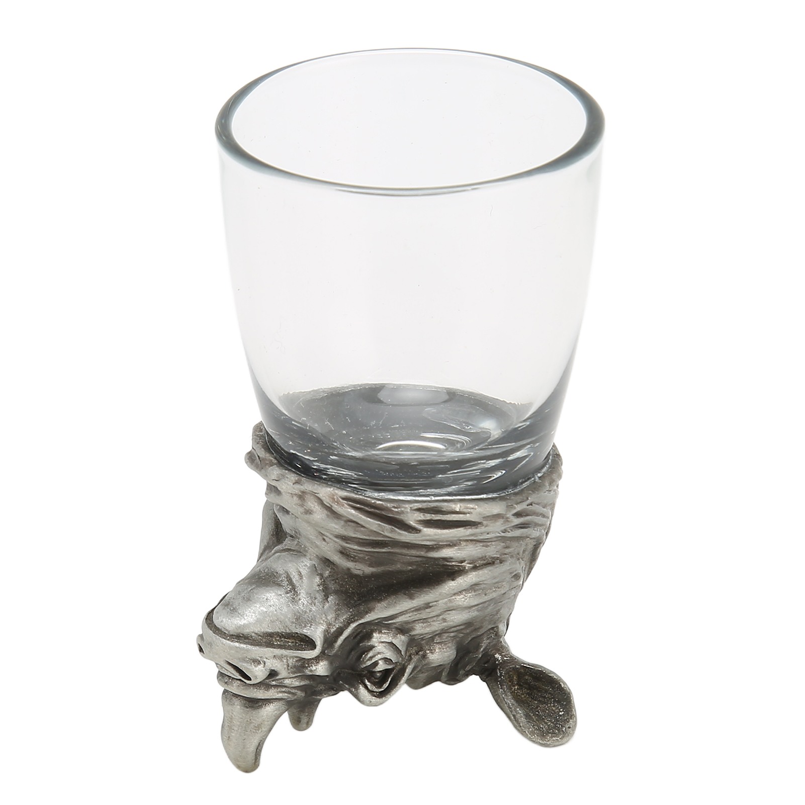 Originales Whiskeyglas Mit Nashornkopf-motiv – Lustiges Glas Für Bar, Kneipe, Party Und Spiele