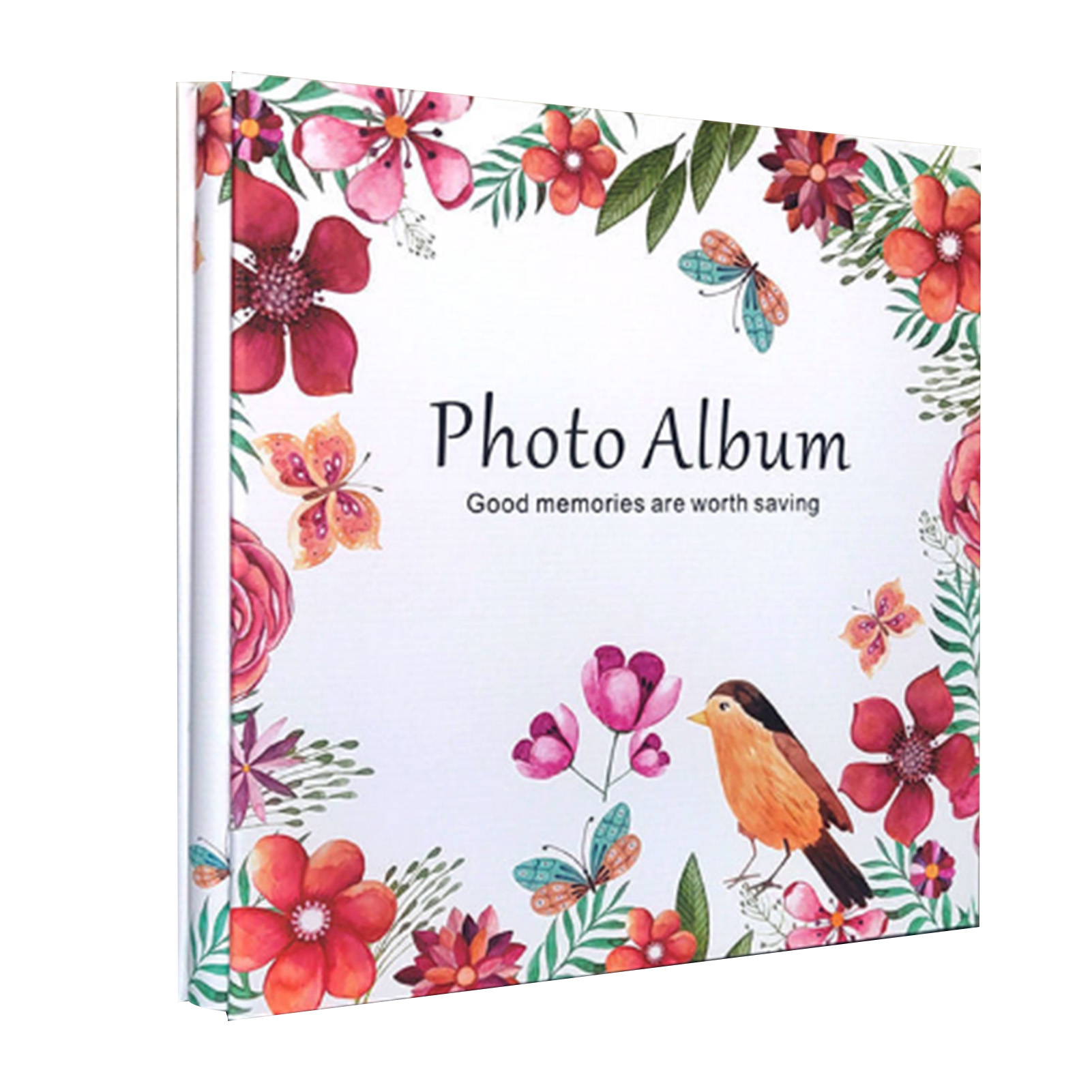 6-zoll-fotoalbum, 500 Blatt, Transparente Pvc-innenfolie, Aluminium-schraubbindung, Wasserfester Einband, 6x4r-fotobuch, Kostenlose Laminierung, 6-zoll-leerseiten, 500 Blumen