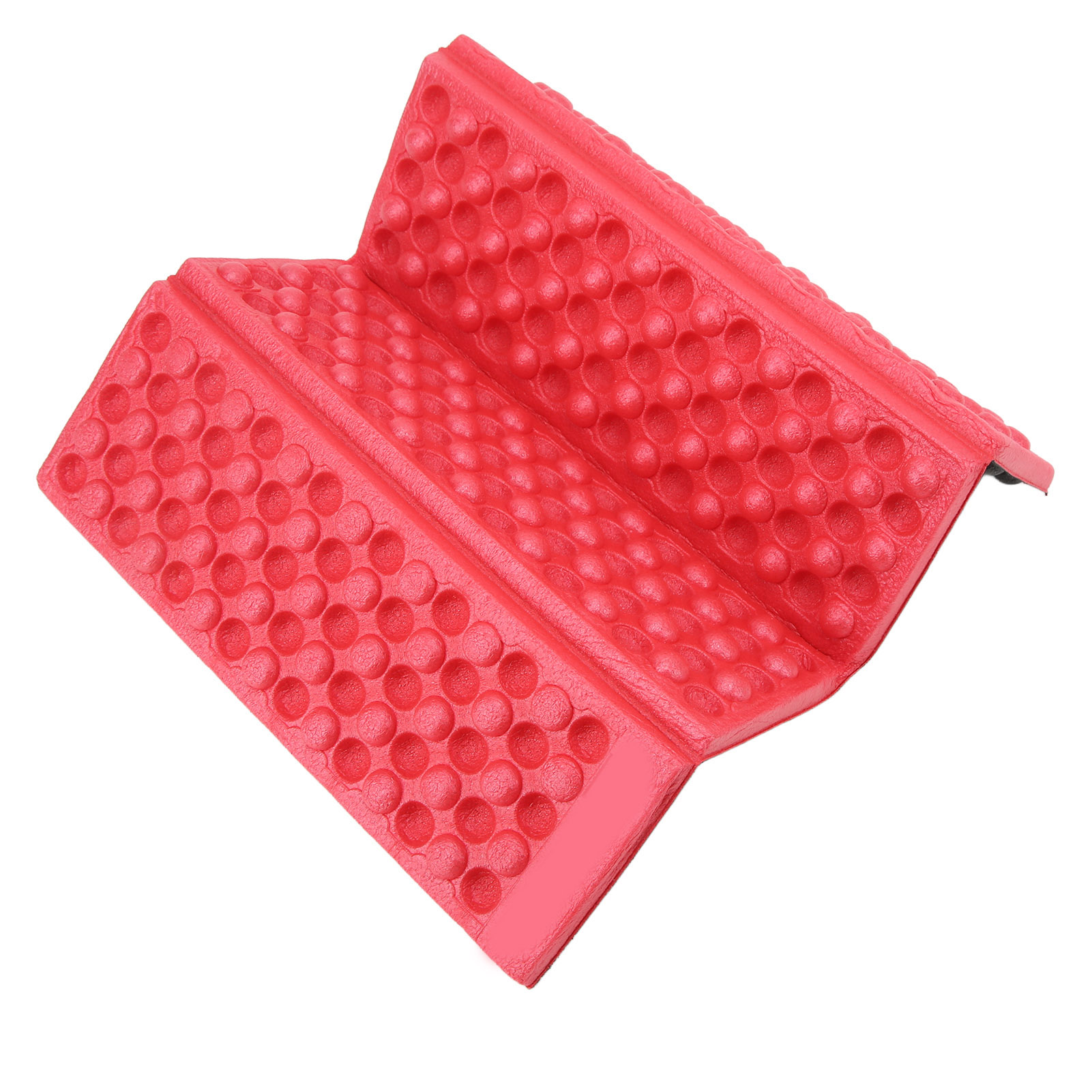 Faltbares Und Tragbares Picknick-sitzkissen Für Strand, Camping, Rote Eva-matte