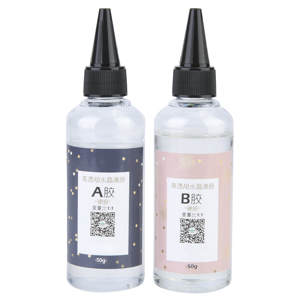 Hochtransparenter Kristallkleber-epoxidharz 1:1 Für Bastelarbeiten (100 G/3,5 Oz)
