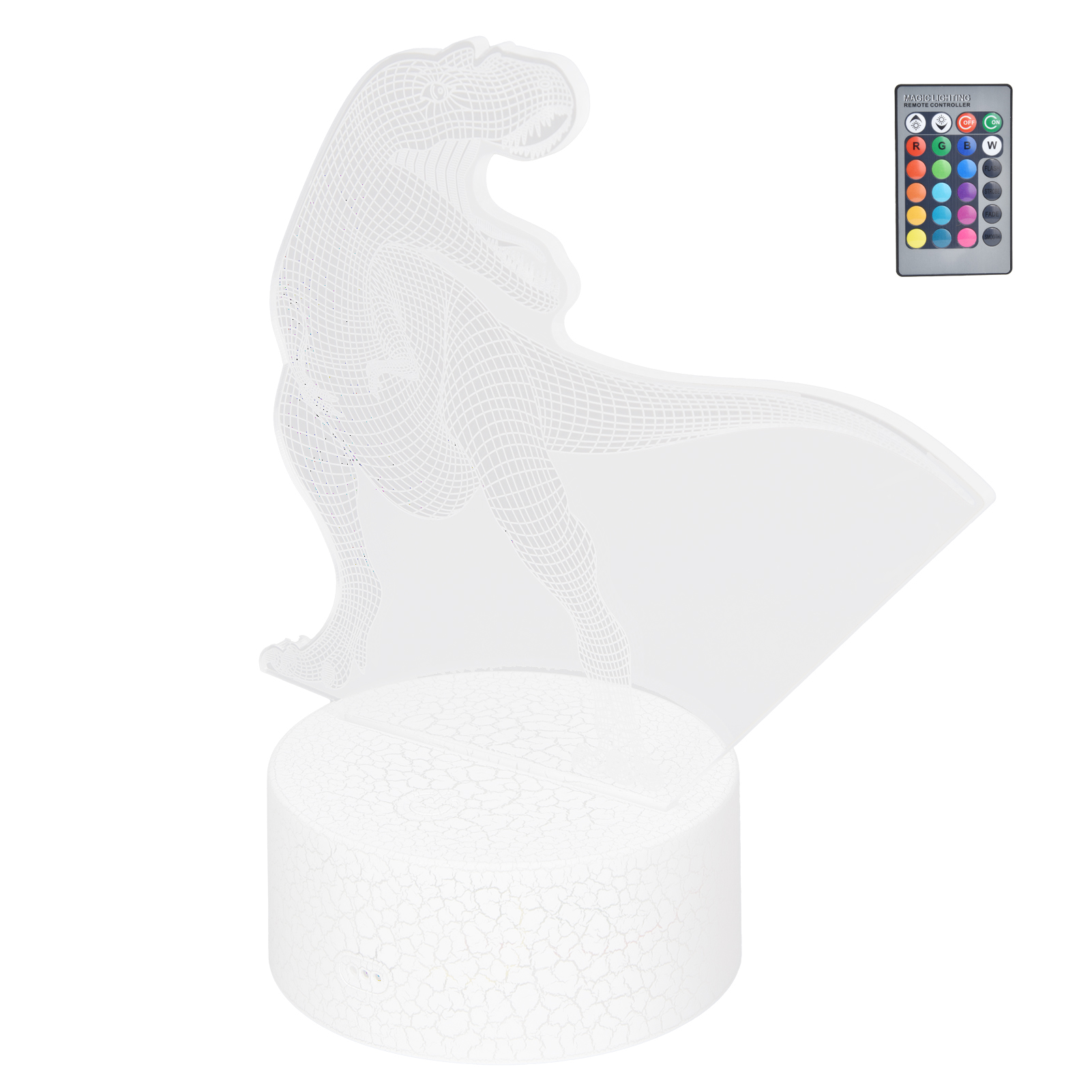 Dimmbare Rgb-lampe Mit 16 Farben Und 4 Modi, Berührungsempfindliches Nachtlicht Mit Fernbedienung, Dekorative Innenbeleuchtung