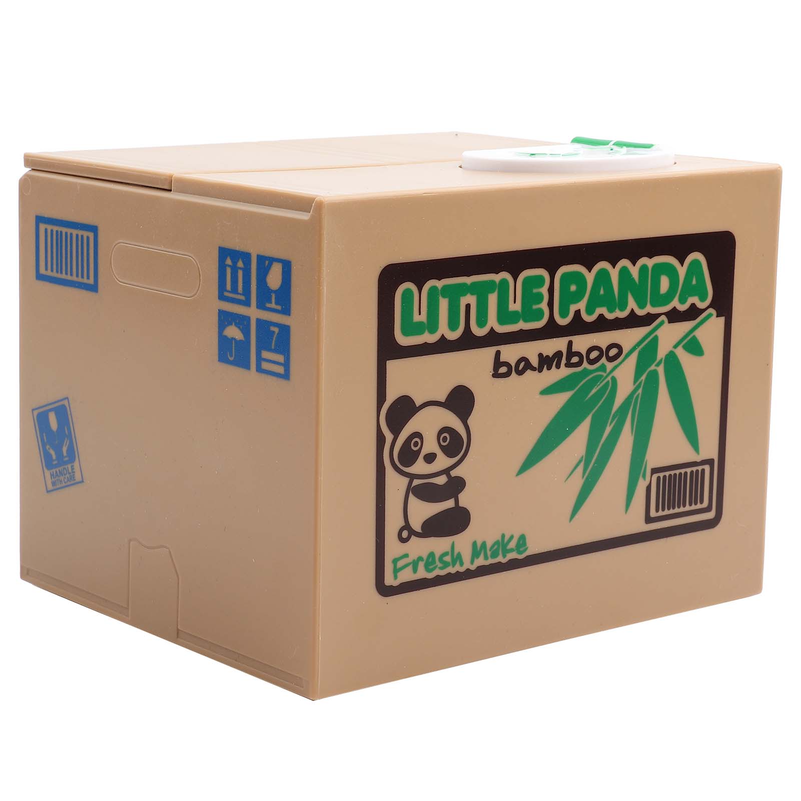 Diebstahlsichere Panda-spardose, Automatische Münzbank, Spardose Für Münzen
