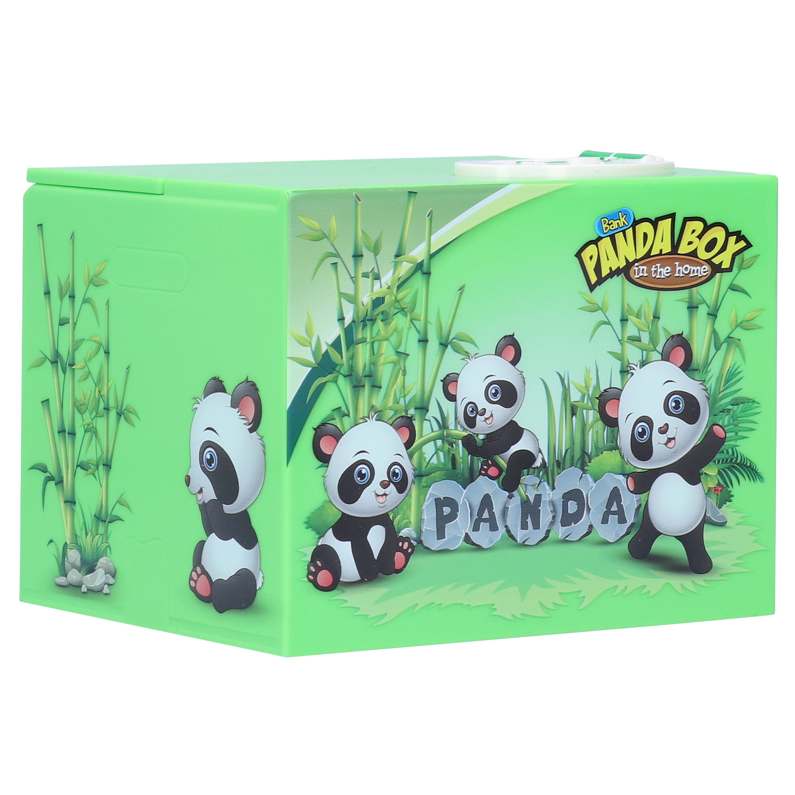 Niedliches Panda-welpen-sparschwein Als Gelddieb Für Kinder, Elektrische Tier-spardose