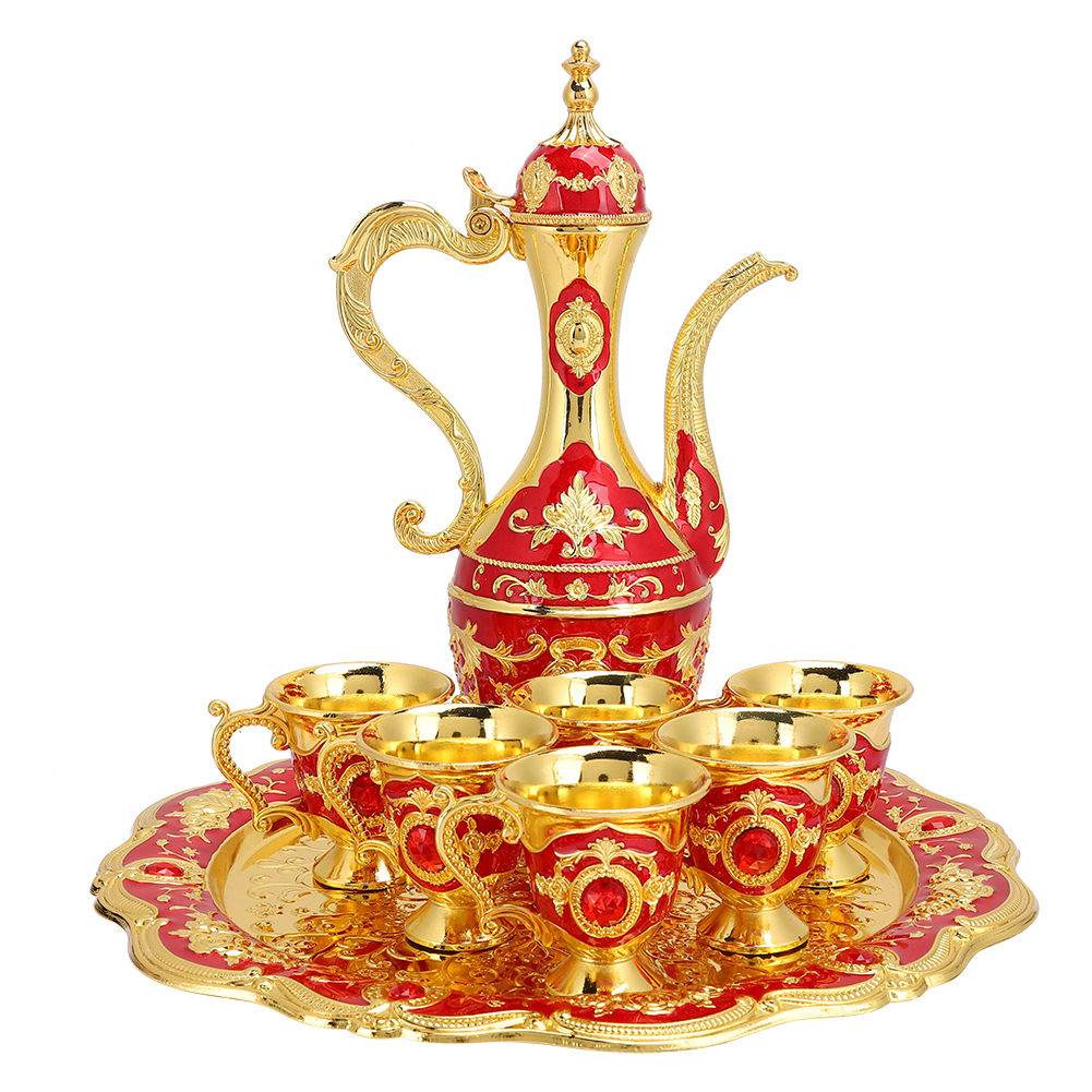 Set Aus 2 Retro-metallbechern Mit Russischem Flachmann Für Wein, Heimdekoration, Handgefertigtes Hochzeitsgeschenk