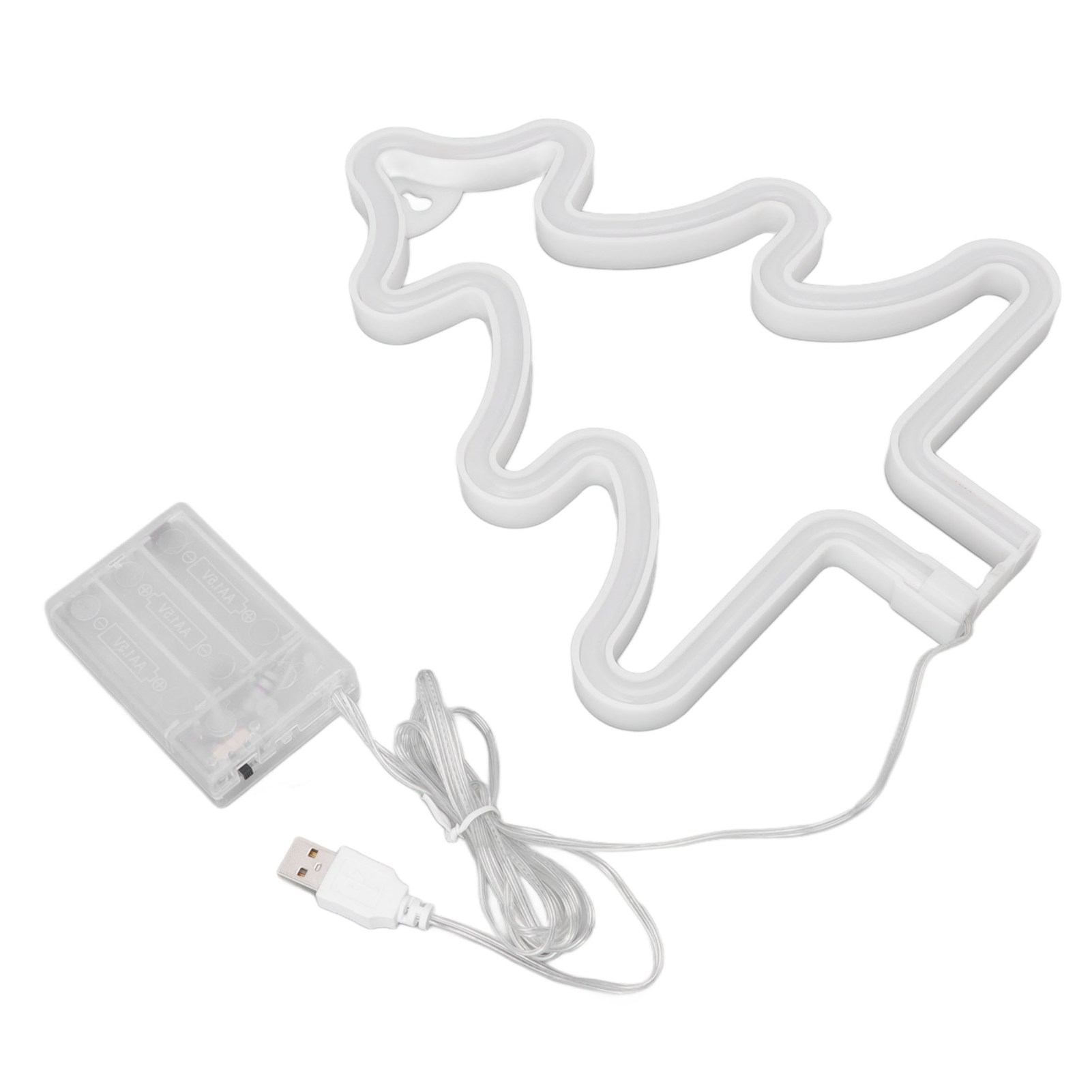 Neon-weihnachtsbaumbeleuchtung, Wand- Oder Tischdekoration, Usb-led-lichterkette