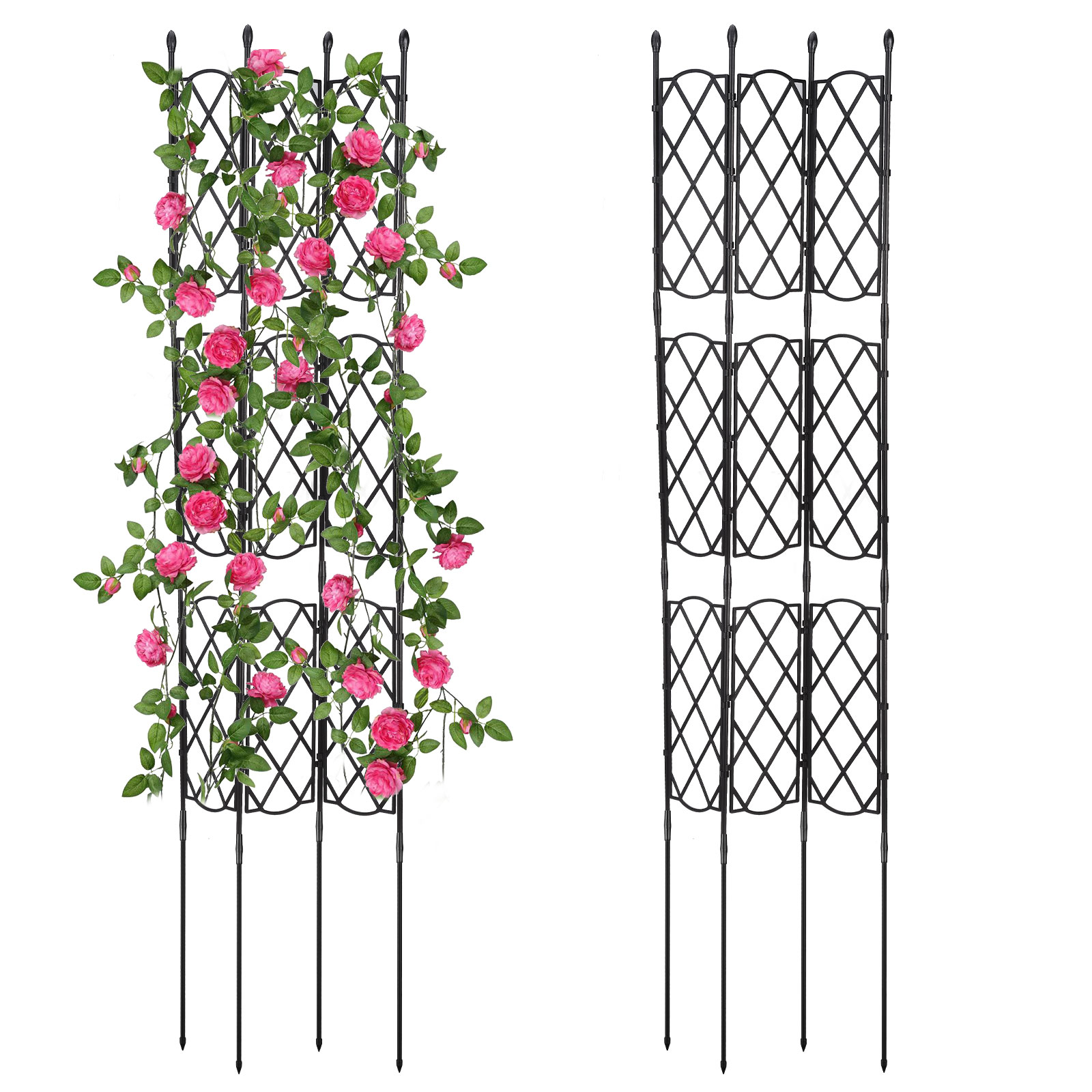 Rankhilfe Für Kletterpflanzen, Dekoratives Gartenspalier, Rankrahmen
