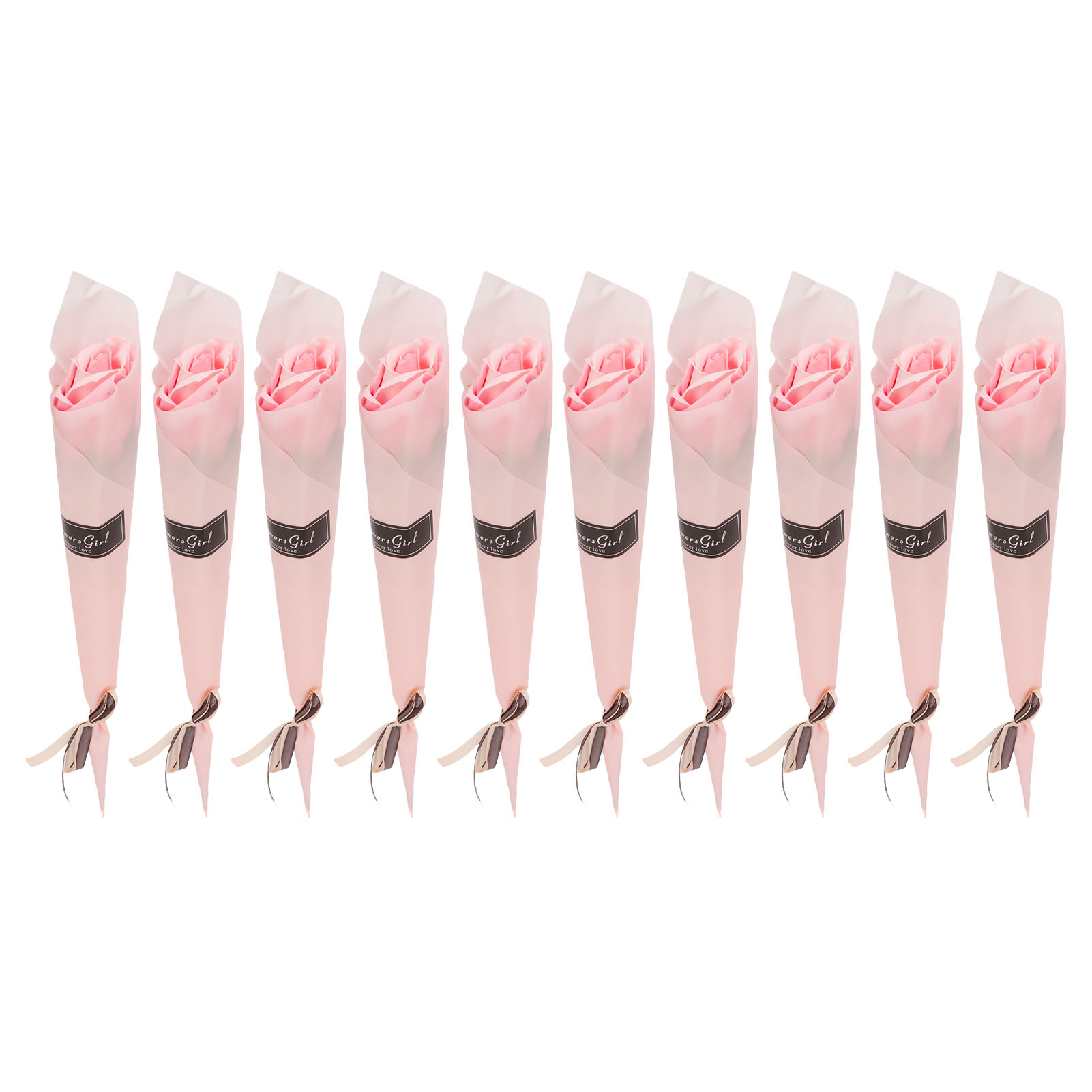 Set Mit 10 Seifenrosen, Realistische Künstliche Blumen, Detailgetreue Verarbeitung, Dekoration Für Zuhause, Büro, Café, Partygeschenk
