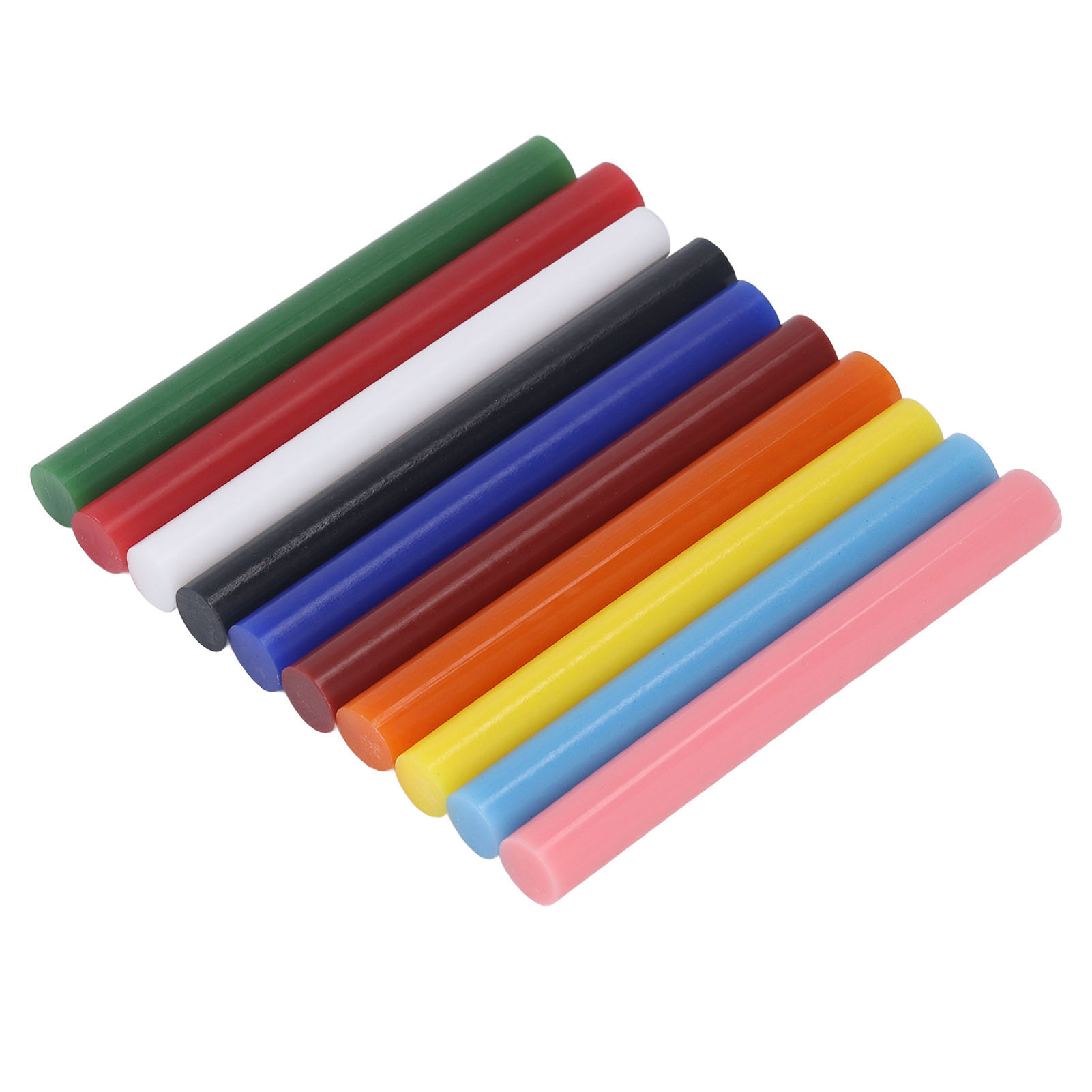 Packung Mit 10 Heißklebesticks, 11 X 100 Mm, Starke Haftung, Alterungsbeständig, Für Heimwerkerarbeiten, Möbelreparaturen Und Bastelarbeiten