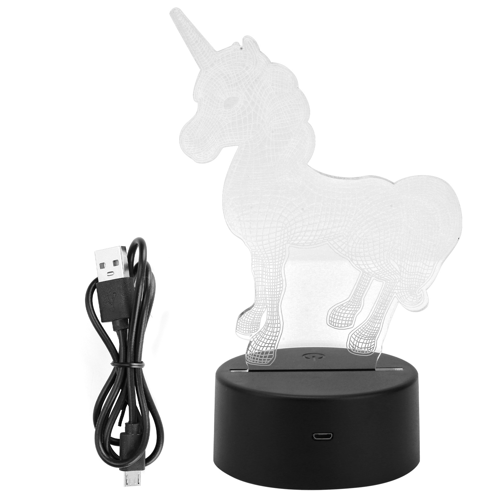 3d-touch-lampe Mit Usb-anschluss Und Akku, Kreative Dekorationsbeleuchtung, Geschenkidee