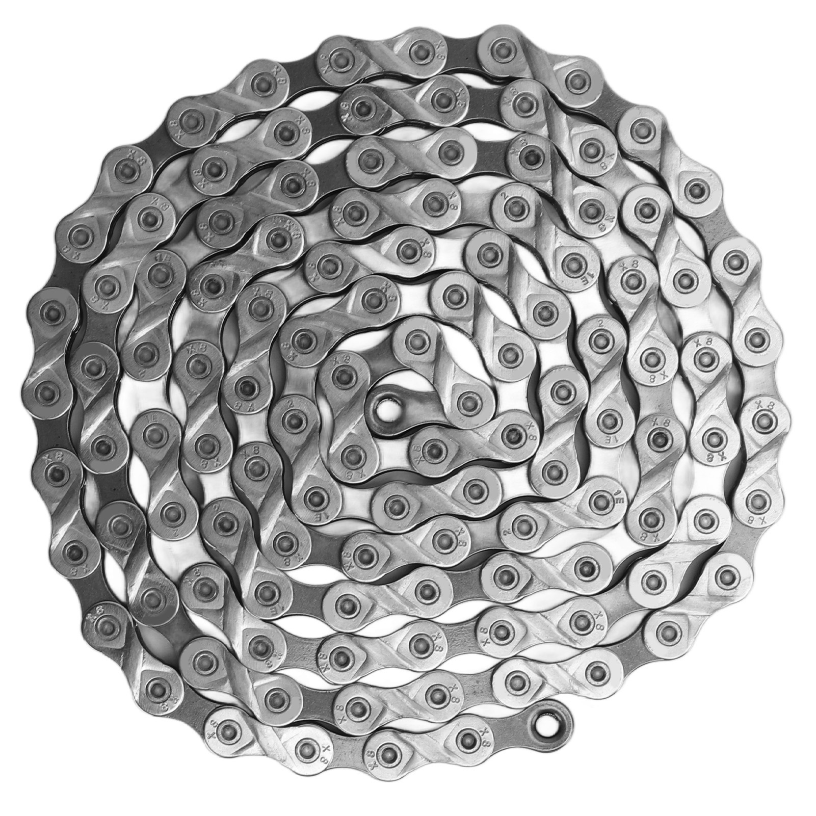 X8 8-gang-fahrradkette, 1/2 X 3/32 Zoll, 116 Glieder, Fahrradkette Für Mountainbikes Und Rennräder, Zubehör