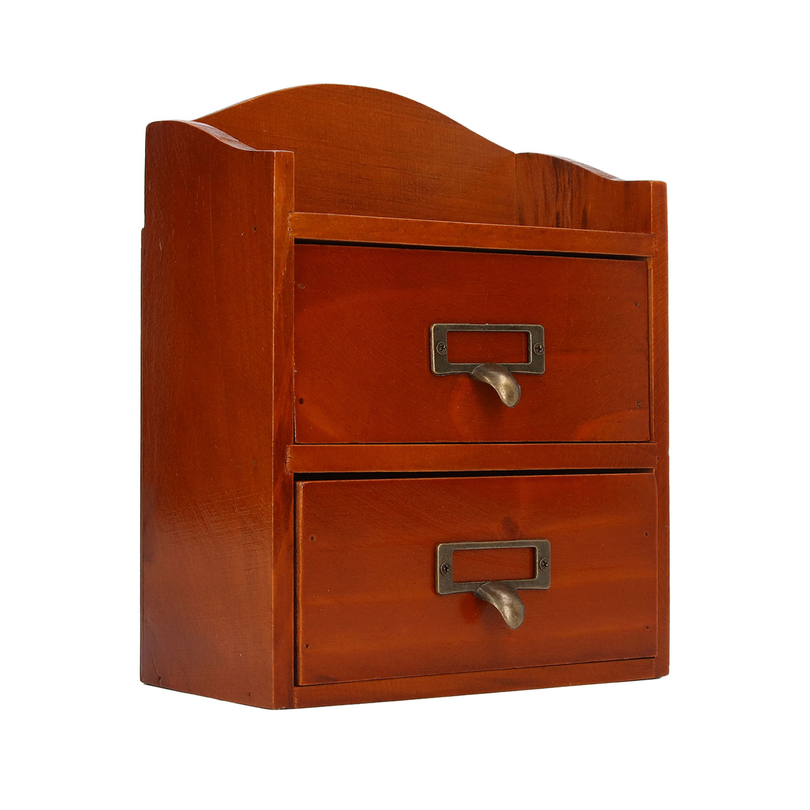 Vintage Aufbewahrungsbox Aus Holz Mit Mehreren Ablagen Und Schubladen Für Küche Und Wohnzimmer