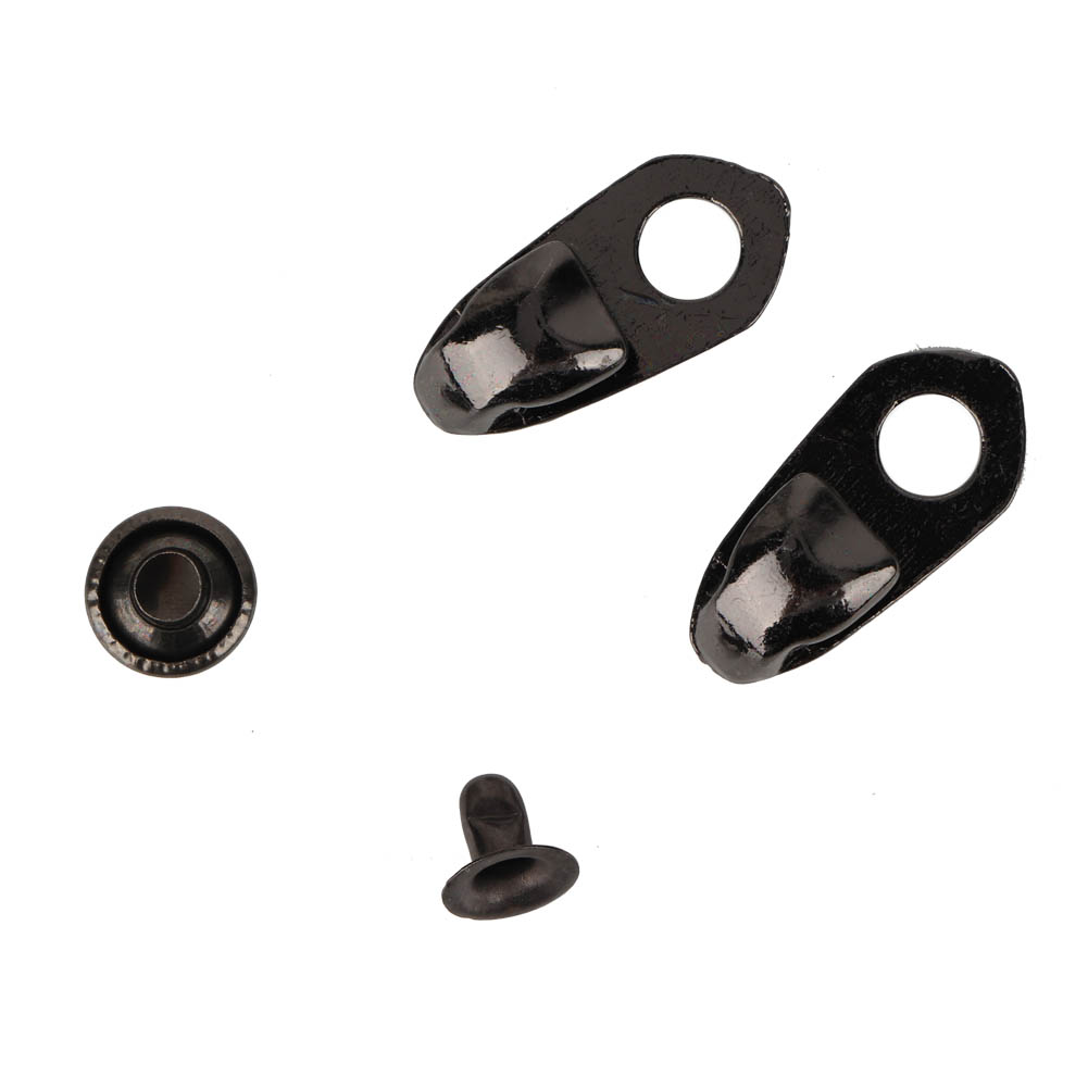 20 Stück Schnürsenkelhaken Aus Aluminiumlegierung Mit Nieten Für Reparaturen, Camping, Wandern, Klettern - Befestigungszubehör (4)