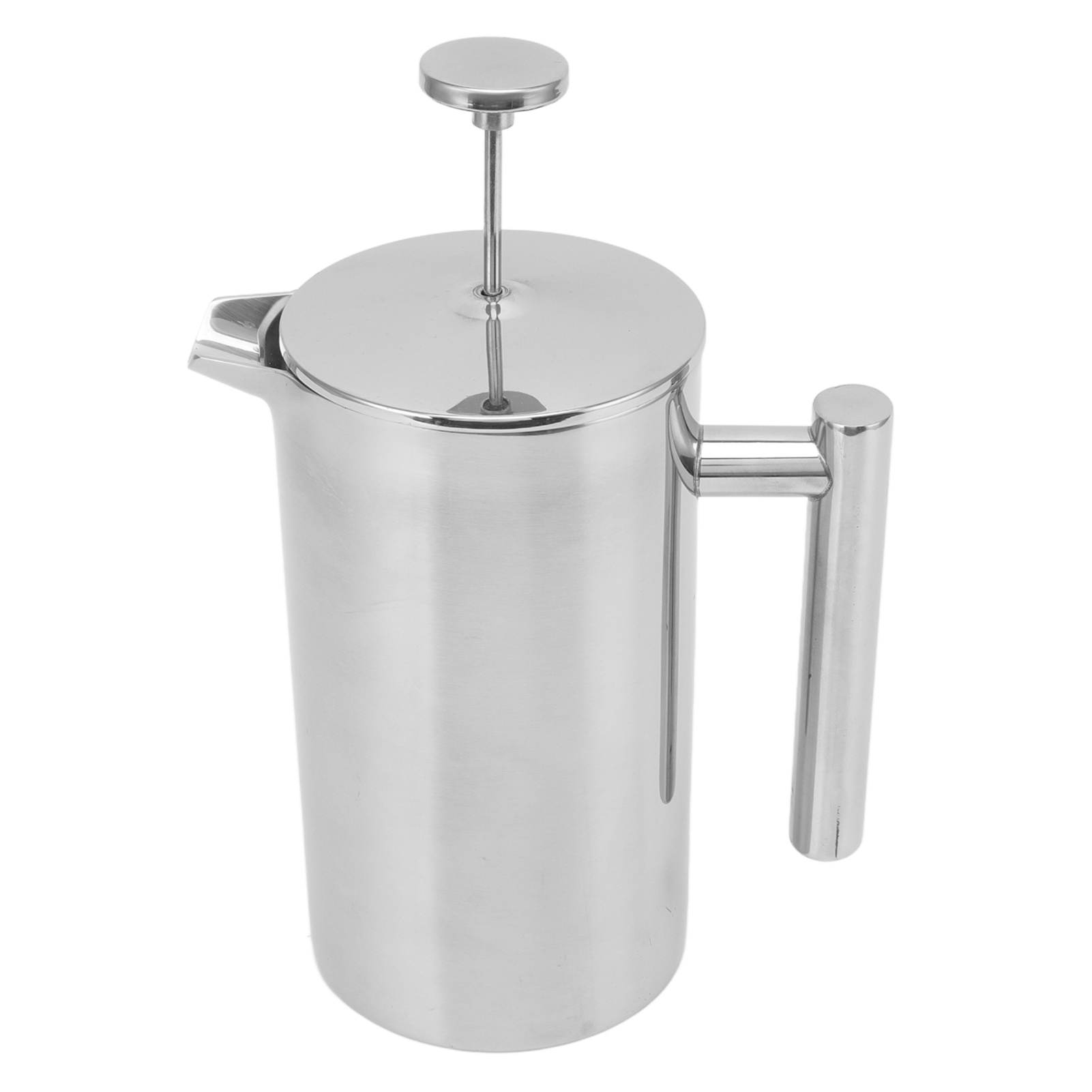 Kaffeepresse Aus Edelstahl 304, Doppelwandige Teekanne, French Press Mit Filter, 1000 Ml