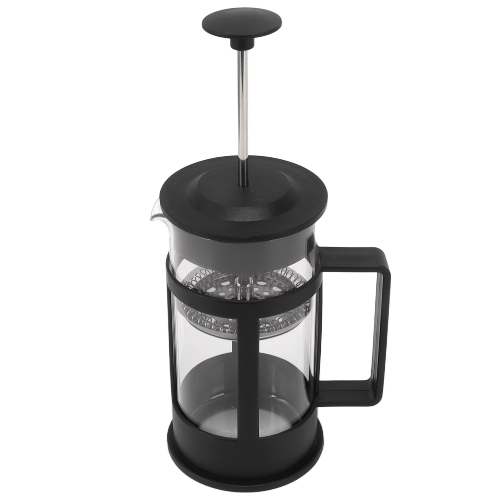 350-ml-kaffeebereiter Mit French Press, Kaffeepresse Aus Glas Und Edelstahl, Teekanne Mit Französischem Filter