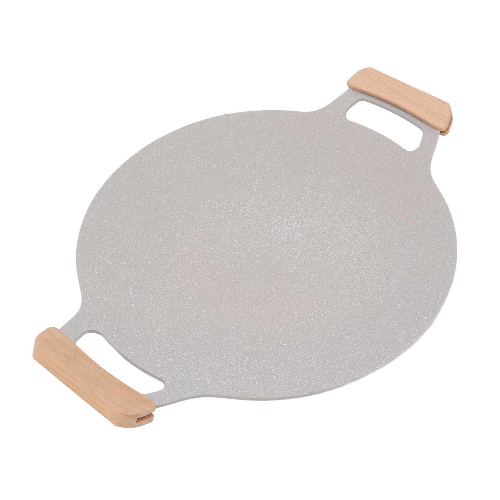 Koreanische Antihaft-grillpfanne Für Drinnen Und Draußen – Aluminium-grillplatte Mit Griffen Für Gas- Und Induktionsherde, 30 Cm