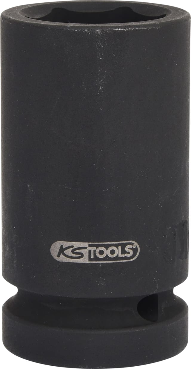 KS Tools 1" Sechskant-Kraft-Stecknuss, lang, 70mm