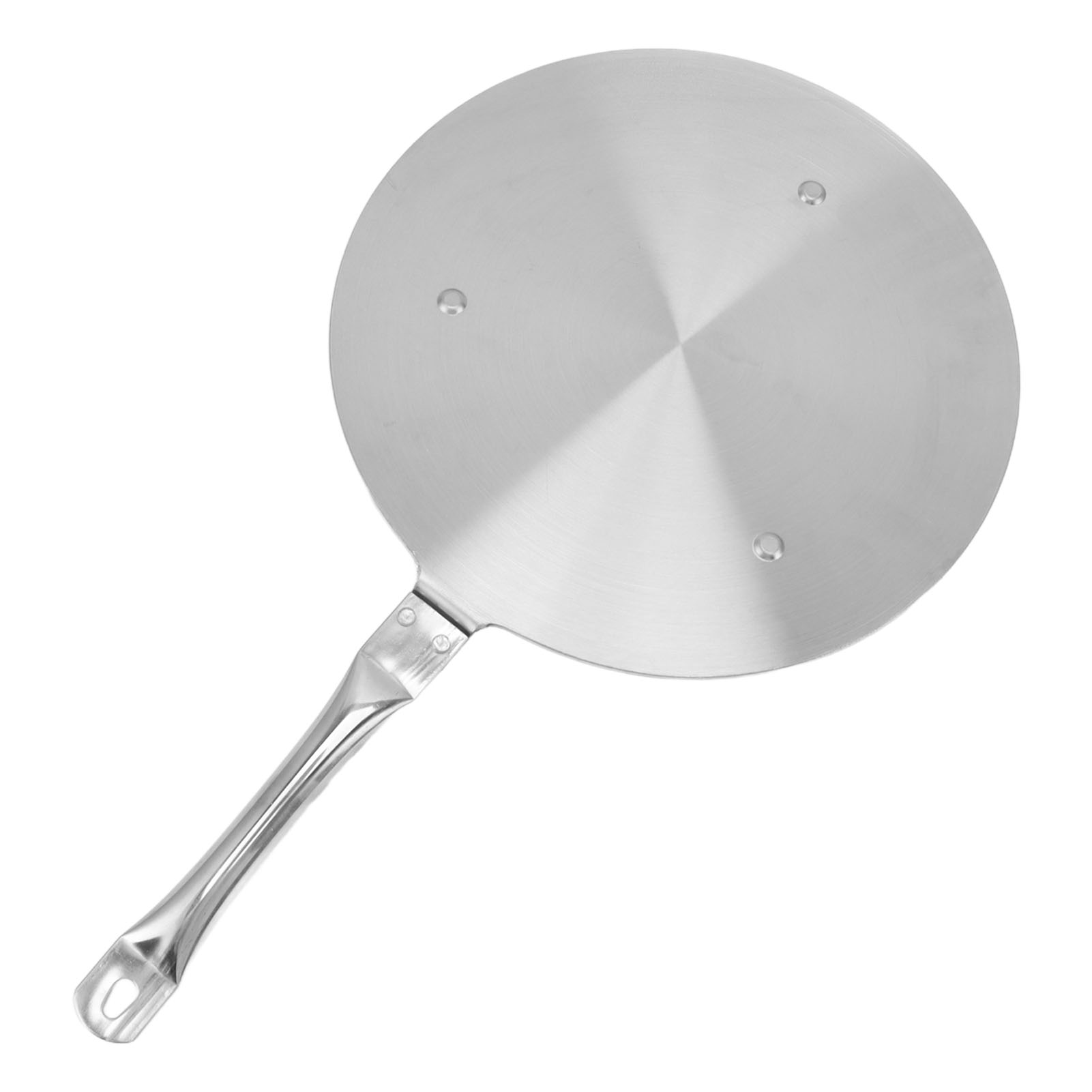 24 Cm Große Wärmeverteilungsscheibe Aus Edelstahl Für Induktionskochfelder, Wärmeübertragungsadapter Mit Griff