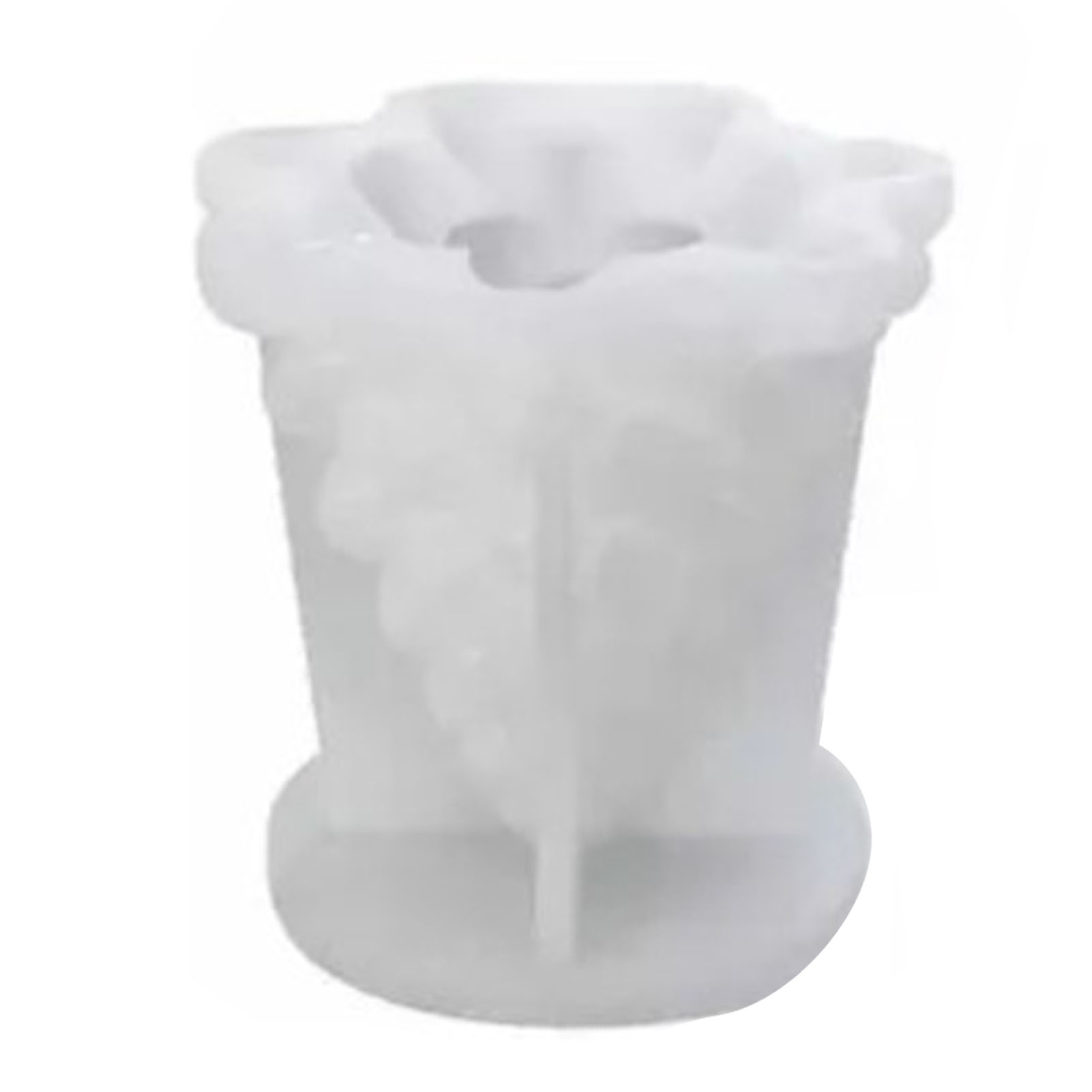 Silikon-kerzenform In Weihnachtsbaumform, Glatt Und Wiederverwendbar, 3d, Für Diy-kreationen Und Bastelarbeiten