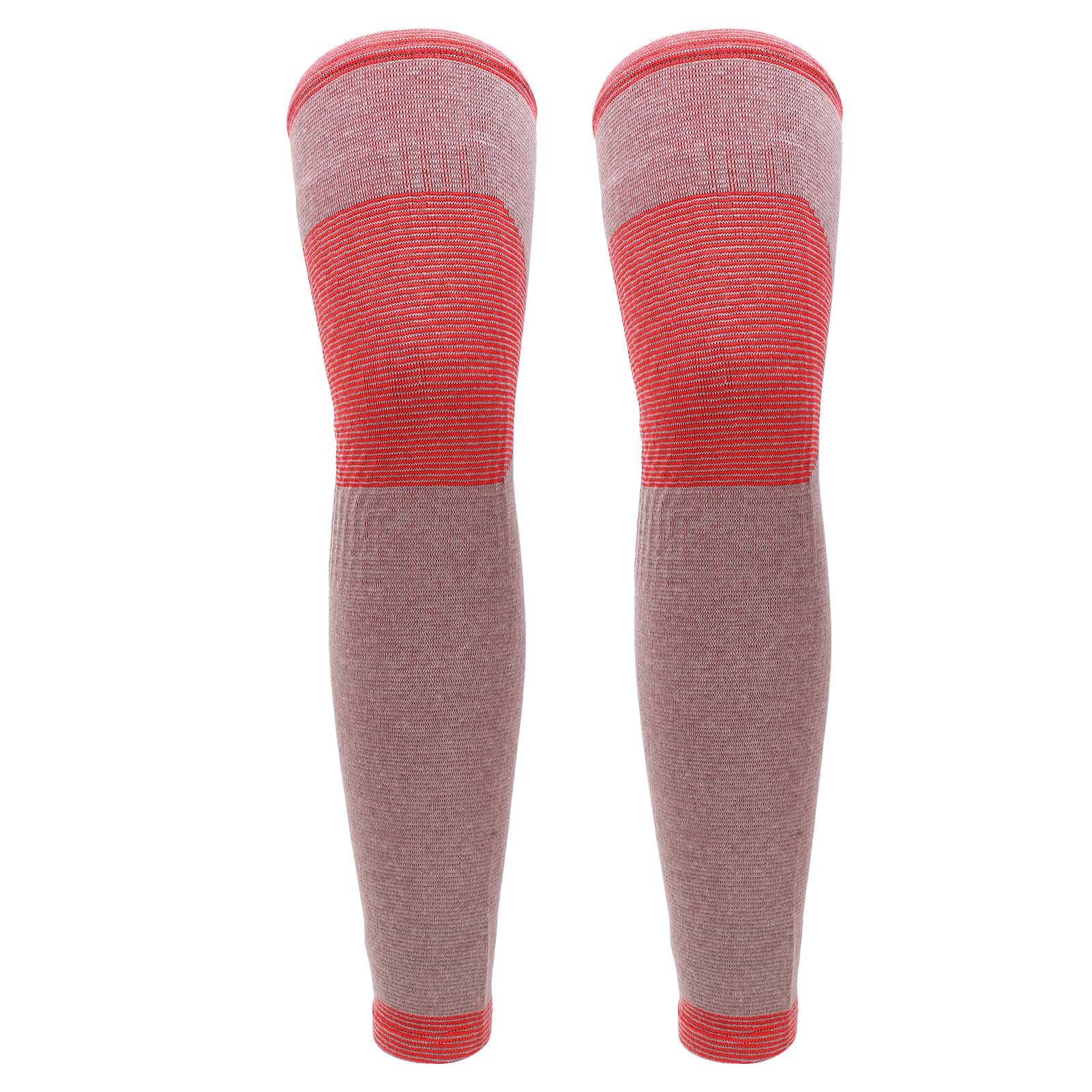 2x Atmungsaktive Kompressions-knieschoner, Warm, Natürliche Wärme, Leicht, Tragbare Beinschoner Für Damen Und Herren
