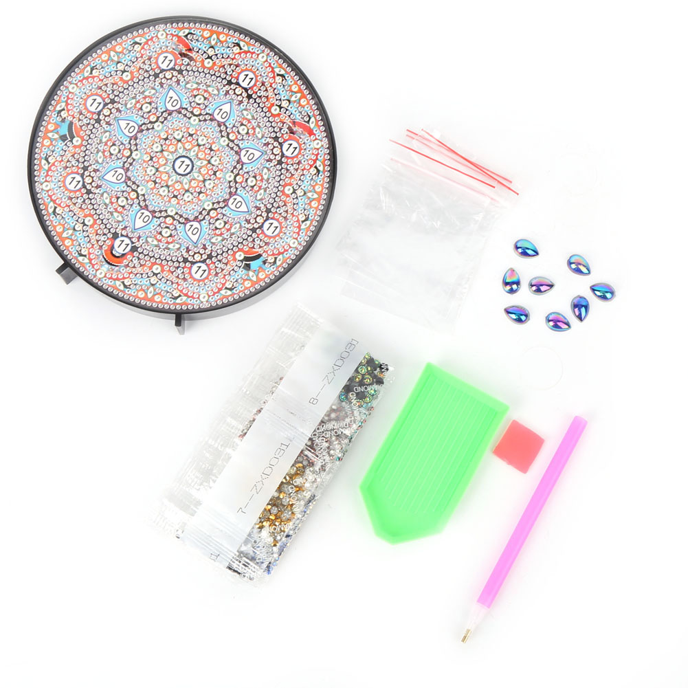 Diy-diamant-set Mit Leuchteffekt, Mandala-diamantmalerei, Heimdekoration Zxd031