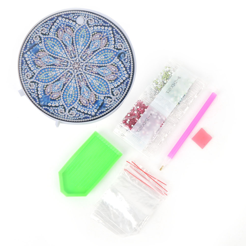 Diy-nachtlicht Mit Diamantmalerei, Spezielle Mandala-form, Heimdekoration Zxd021
