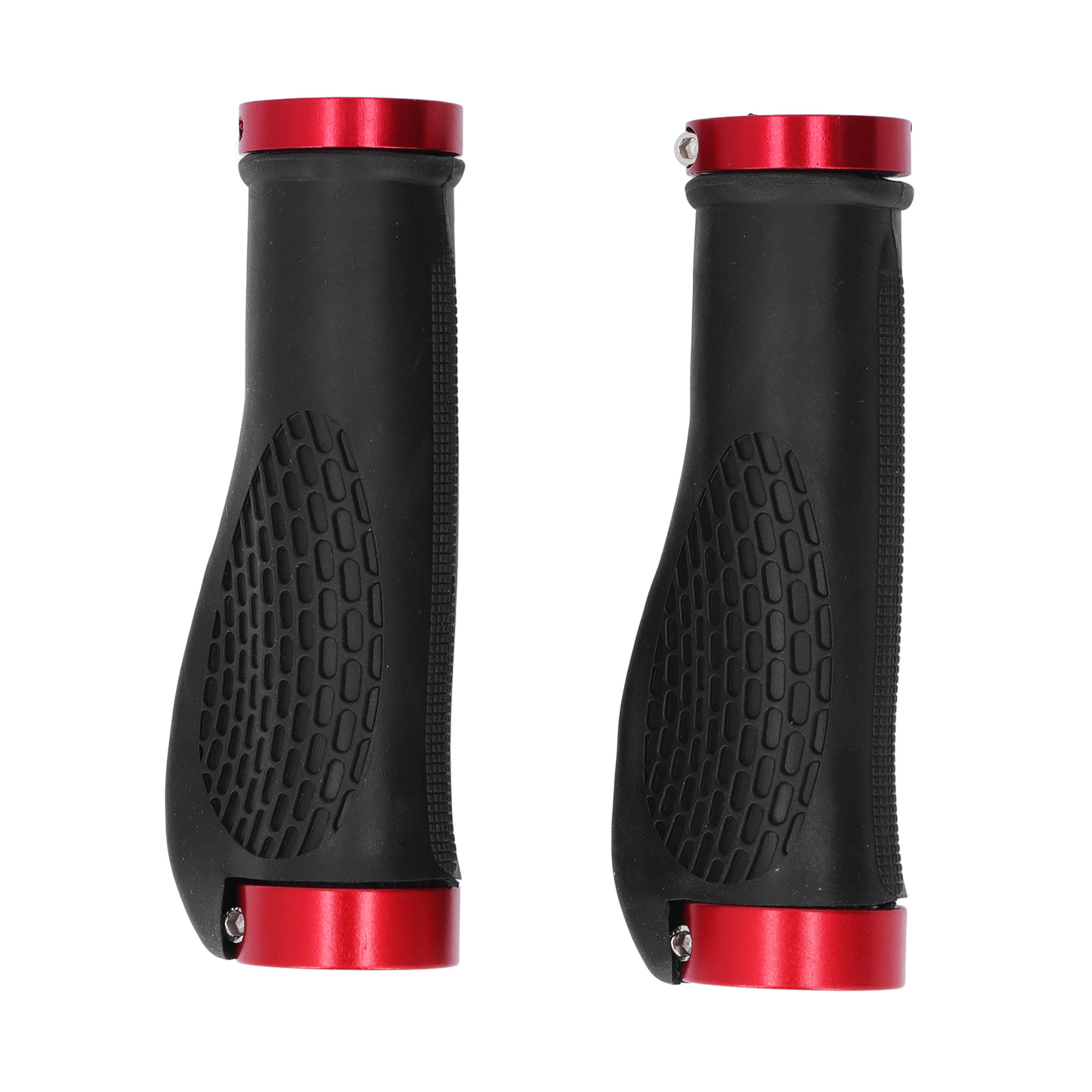 Mtb-lenkergriffe, Pp-tpr-antirutschbeschichtung, Sichere Zellstruktur, Ergonomisches Design, Rote Metallseiten
