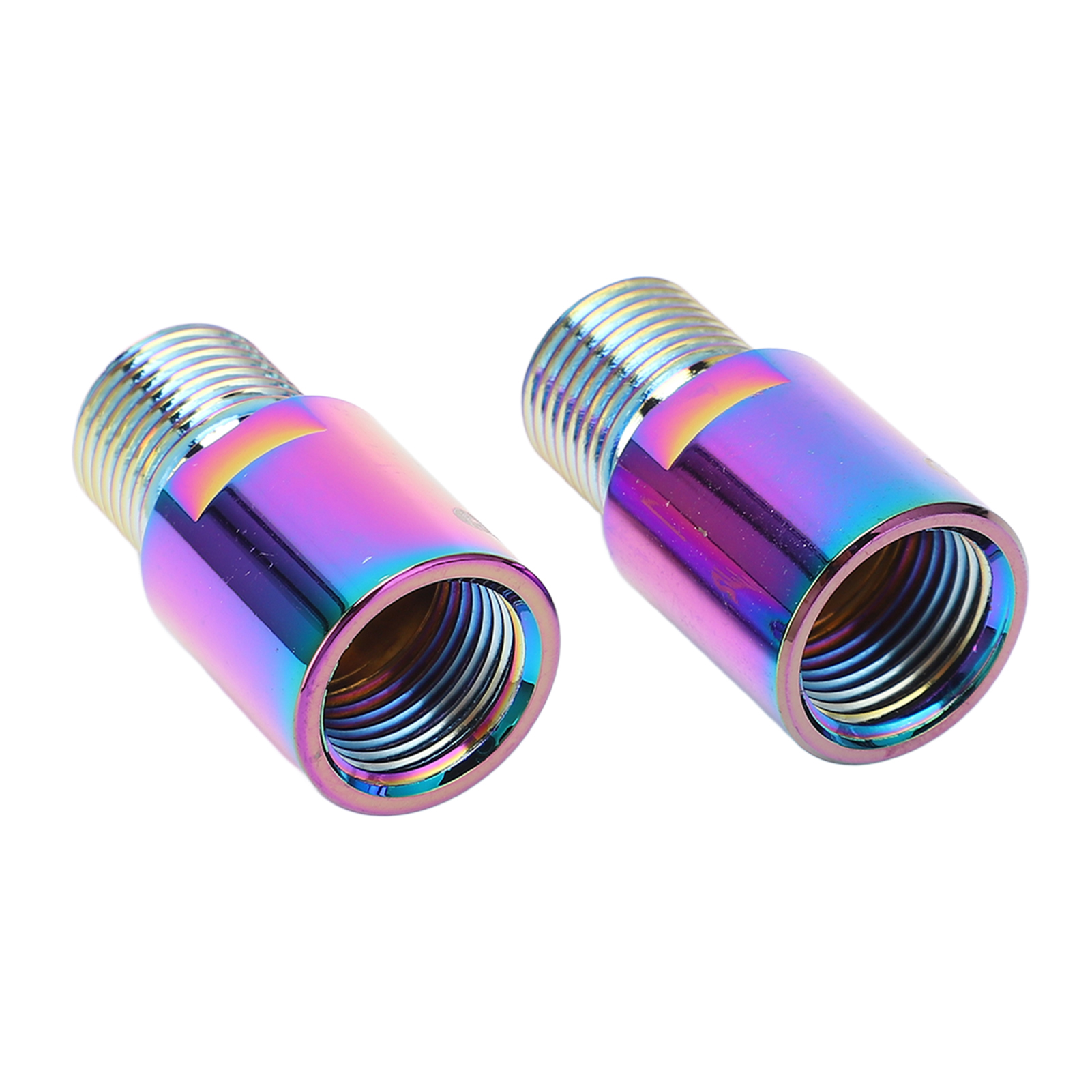 Paar Fahrradpedalverlängerungen, Robuster Stahl, Langlebig, Kraftsparend, Knieschutz, Bolzenverlängerung, 20 Mm