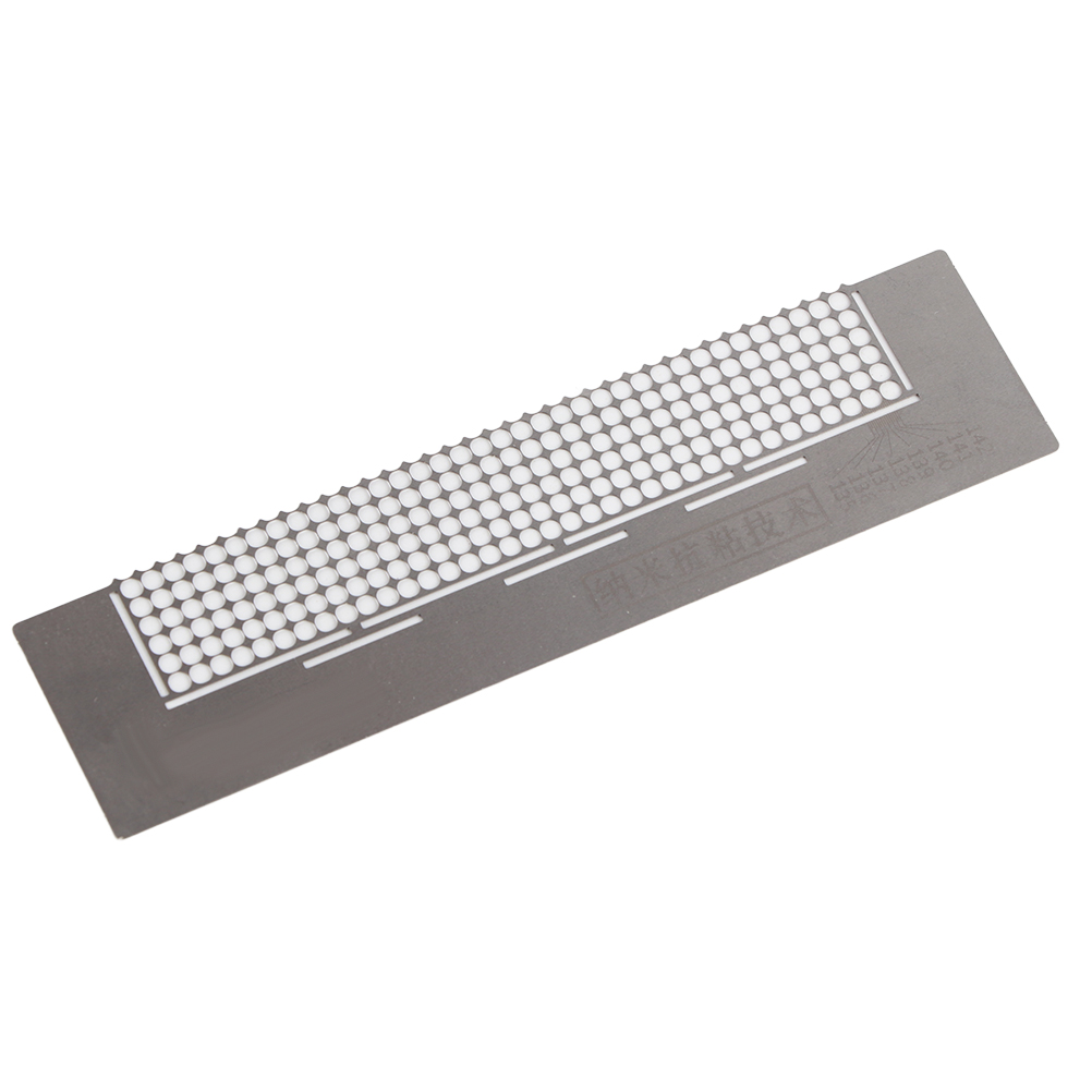 Strass-platzierungslineal Aus Edelstahl, Diamantstickwerkzeug Zum Zeichnen Und Bohren, Wiederverwendbare Messschablone